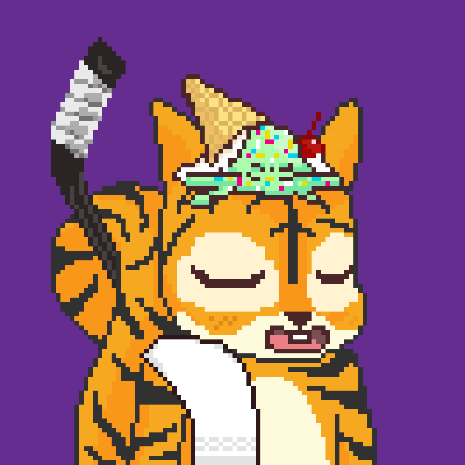 Pixel Squirrels #9473 NFT on Algorand