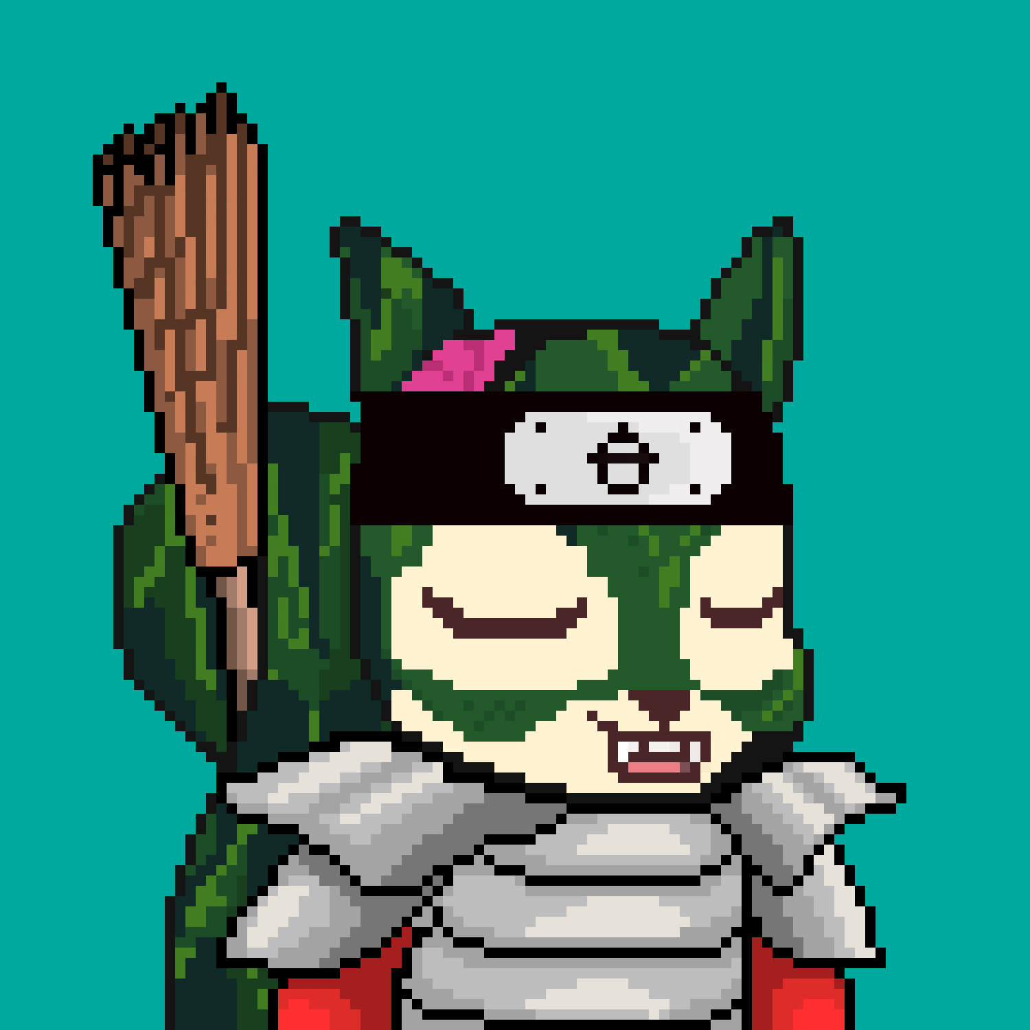 Pixel Squirrels #9483 NFT on Algorand