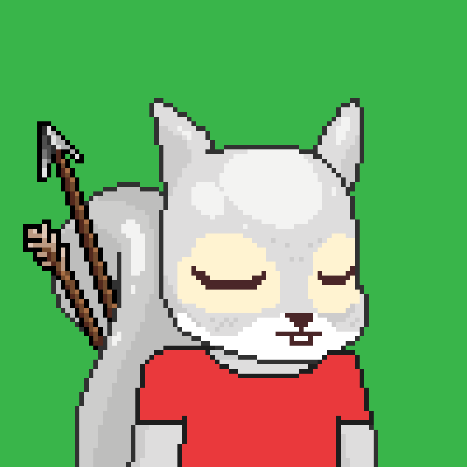 Pixel Squirrels #9484 NFT on Algorand