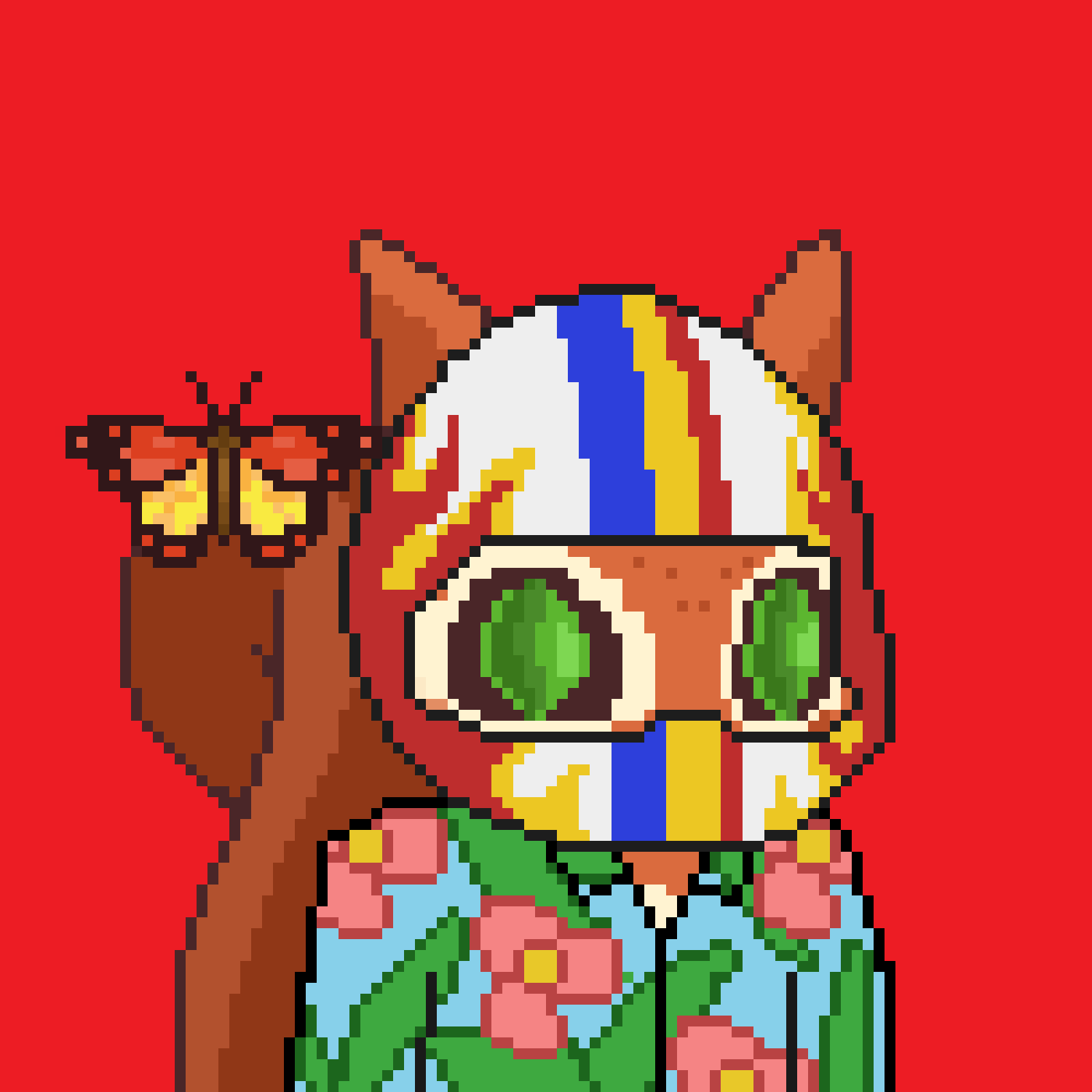 Pixel Squirrels #9487 NFT on Algorand