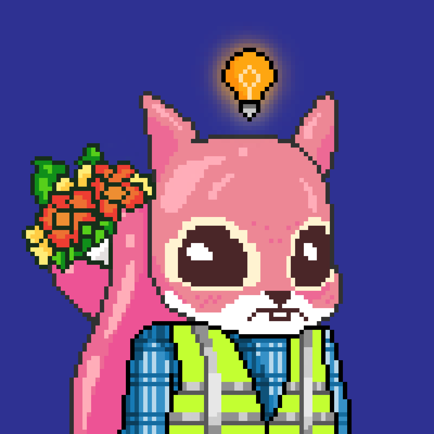 Pixel Squirrels #9496 NFT on Algorand