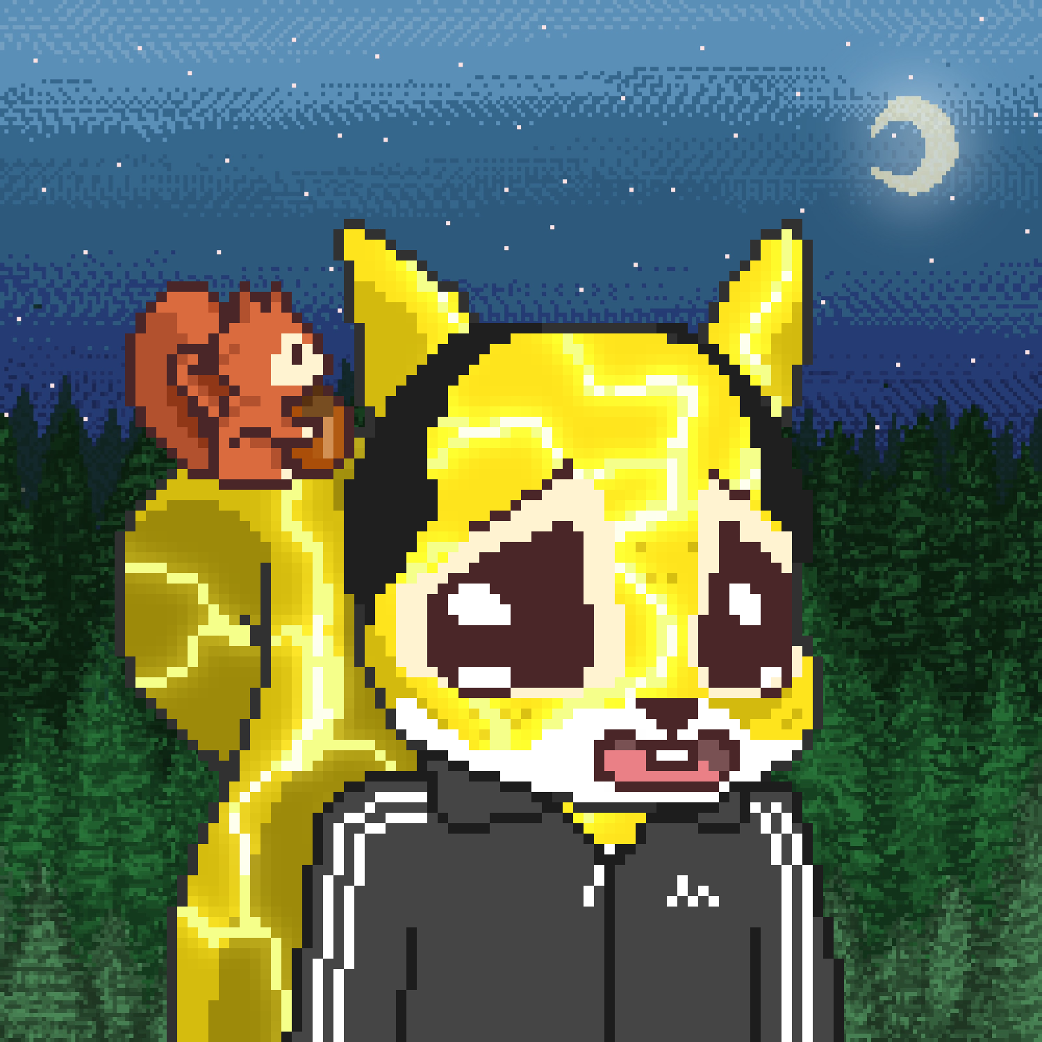 Pixel Squirrels #9515 NFT on Algorand