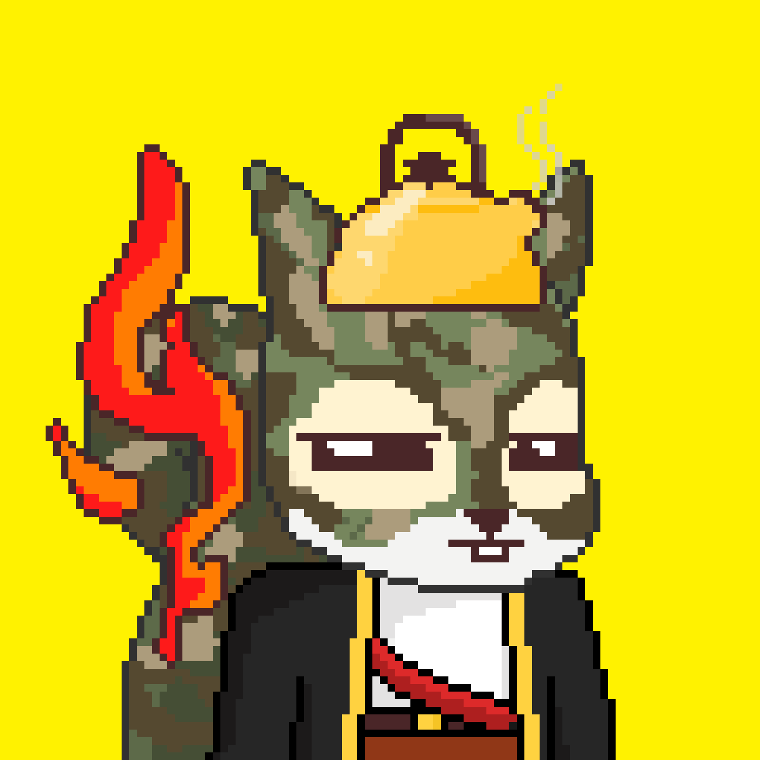 Pixel Squirrels #9535 NFT on Algorand