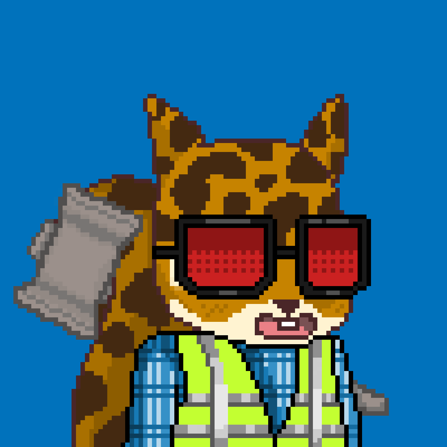 Pixel Squirrels #9540 NFT on Algorand