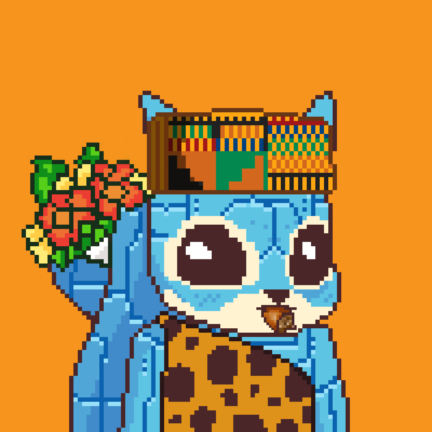 Pixel Squirrels #9541 NFT on Algorand