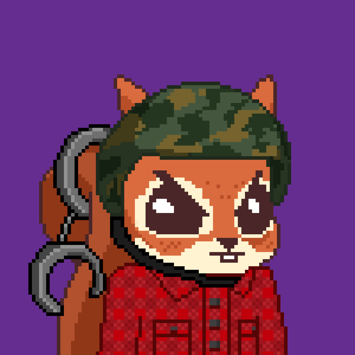 Pixel Squirrels #9543 NFT on Algorand