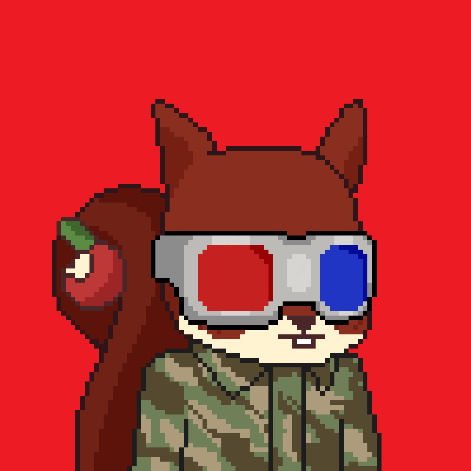 Pixel Squirrels #9544 NFT on Algorand