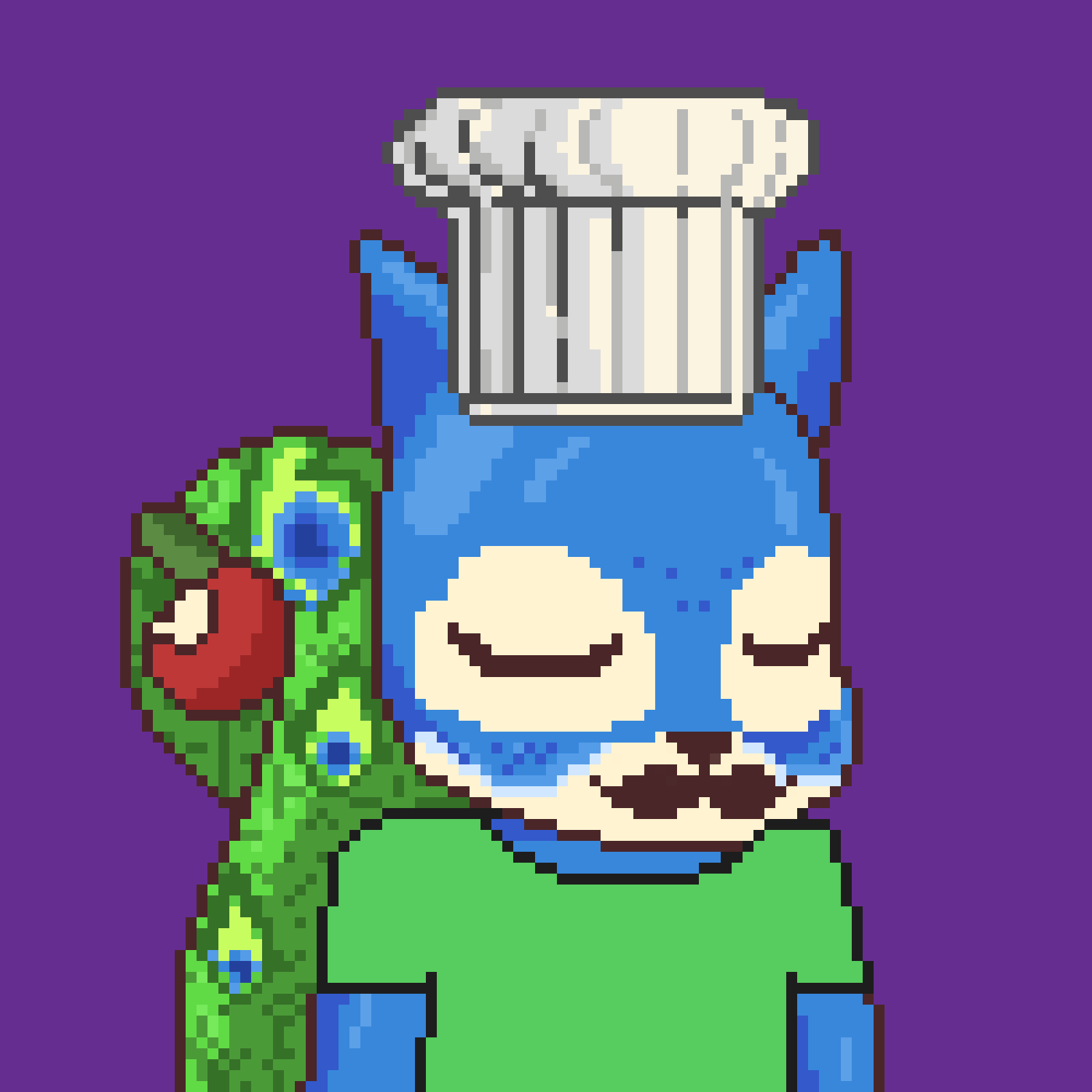 Pixel Squirrels #9545 NFT on Algorand