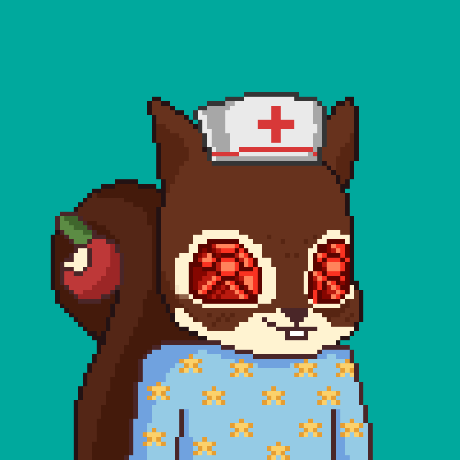 Pixel Squirrels #958 NFT on Algorand