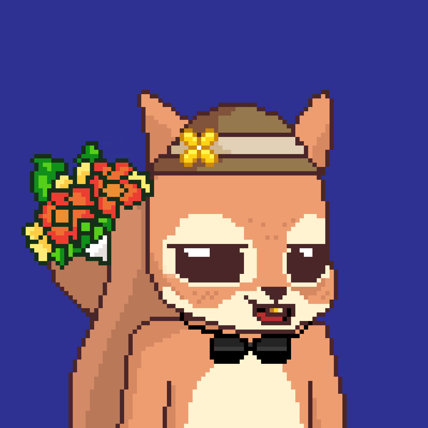 Pixel Squirrels #9582 NFT on Algorand