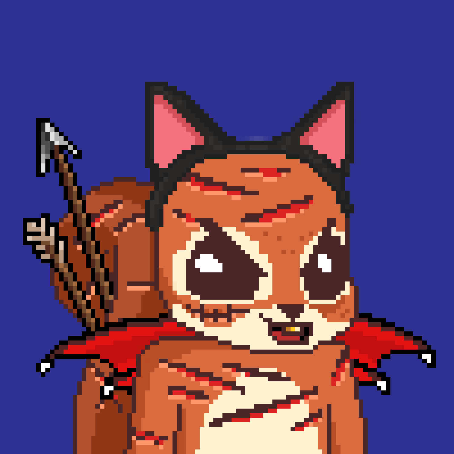 Pixel Squirrels #9601 NFT on Algorand