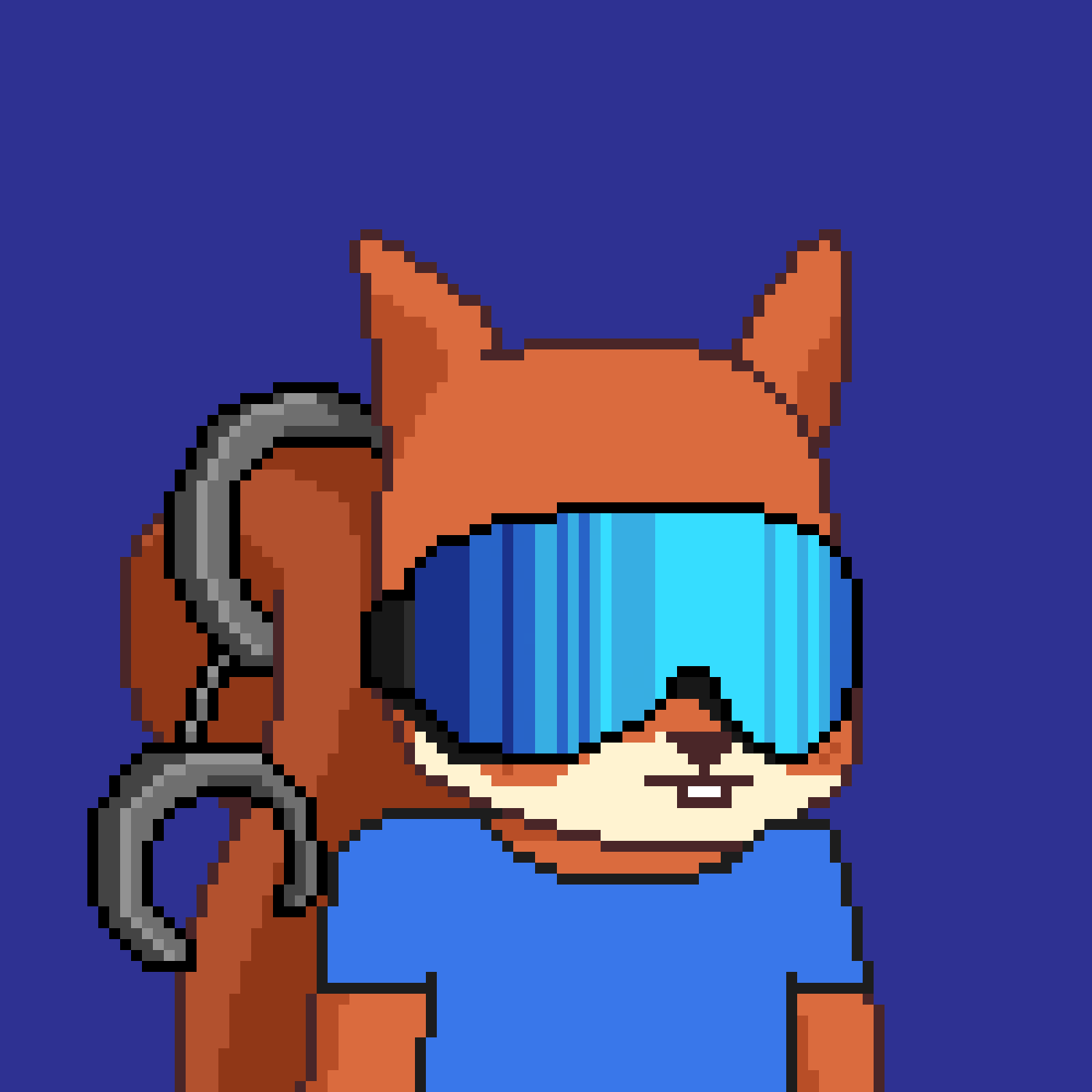 Pixel Squirrels #9602 NFT on Algorand