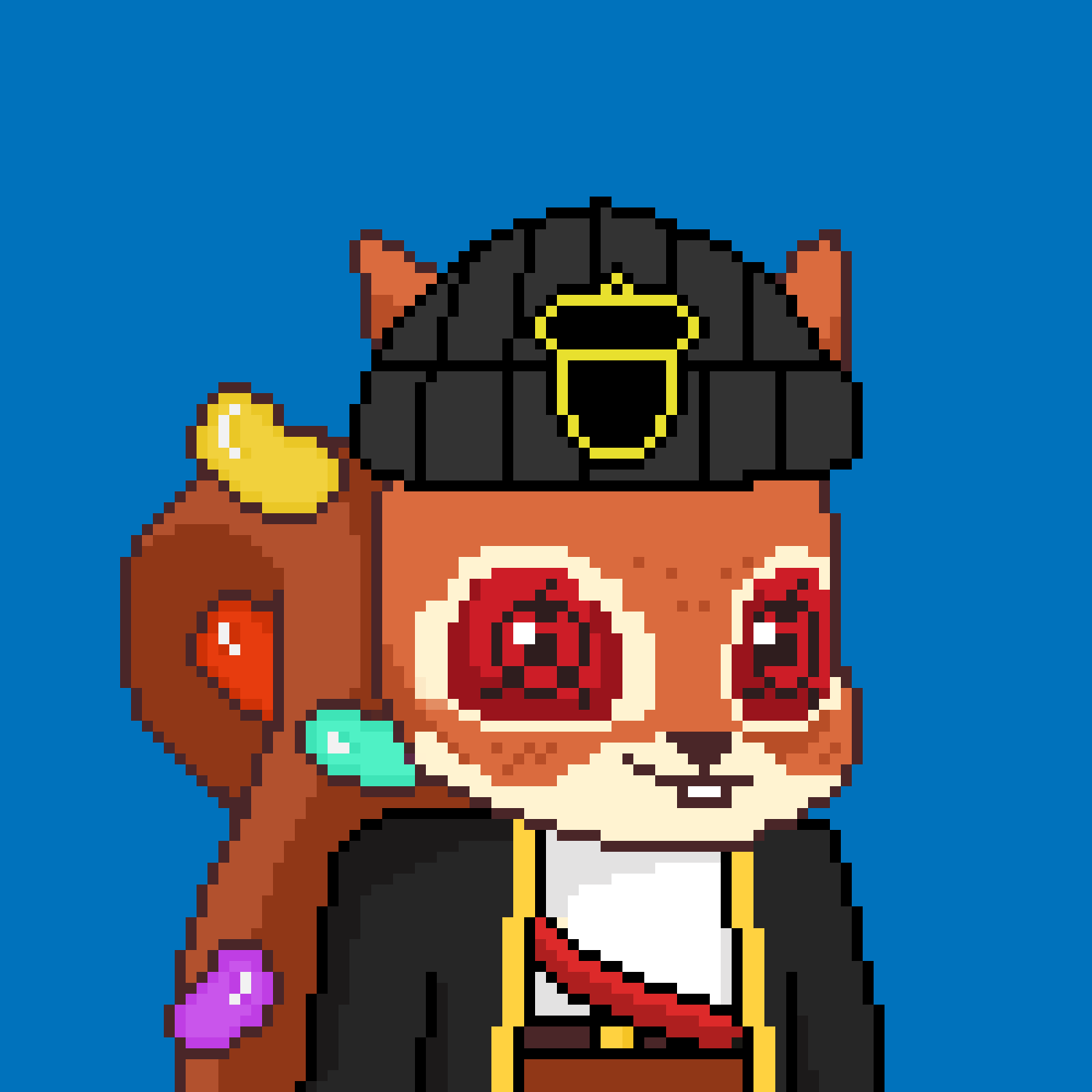 Pixel Squirrels #9610 NFT on Algorand