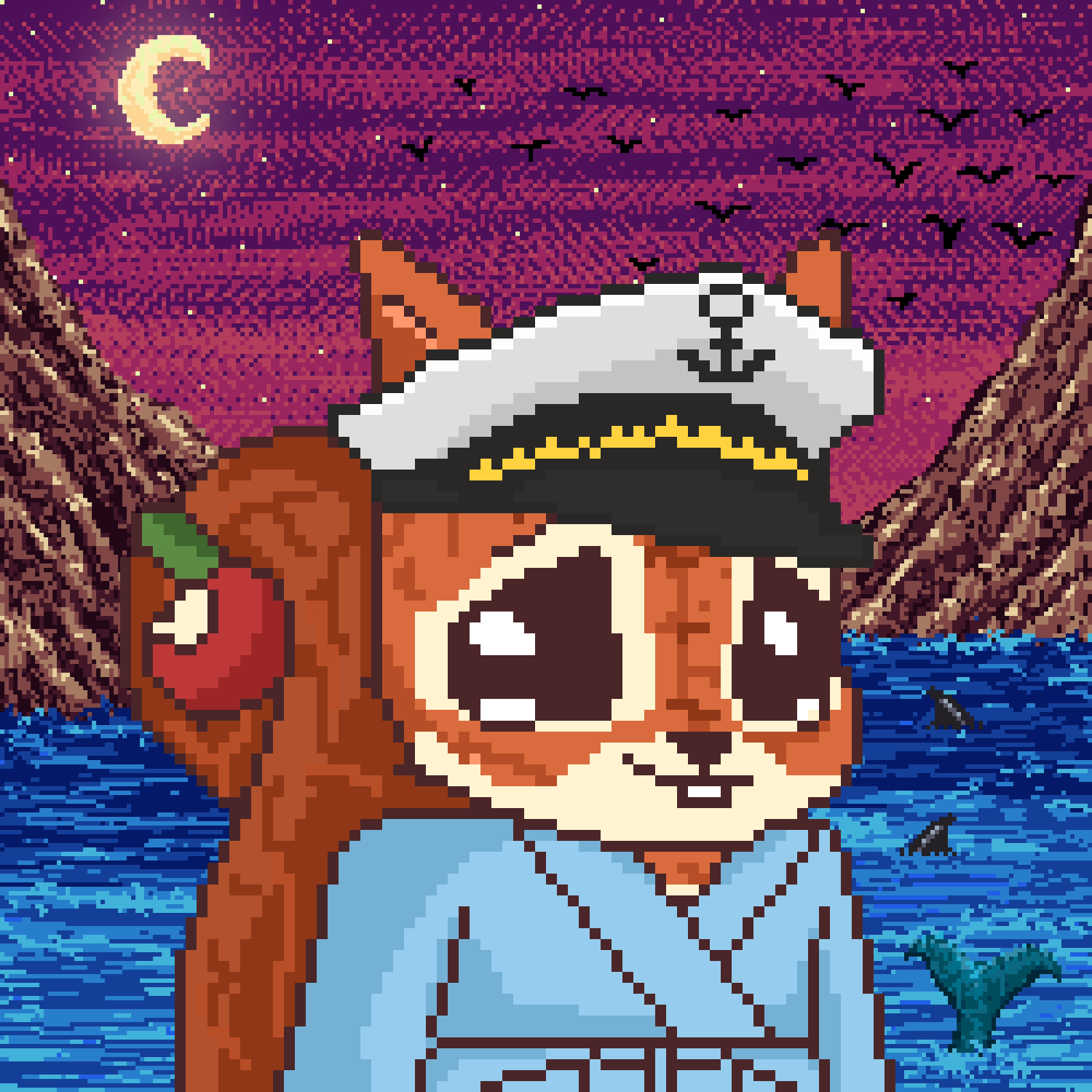 Pixel Squirrels #9614 NFT on Algorand