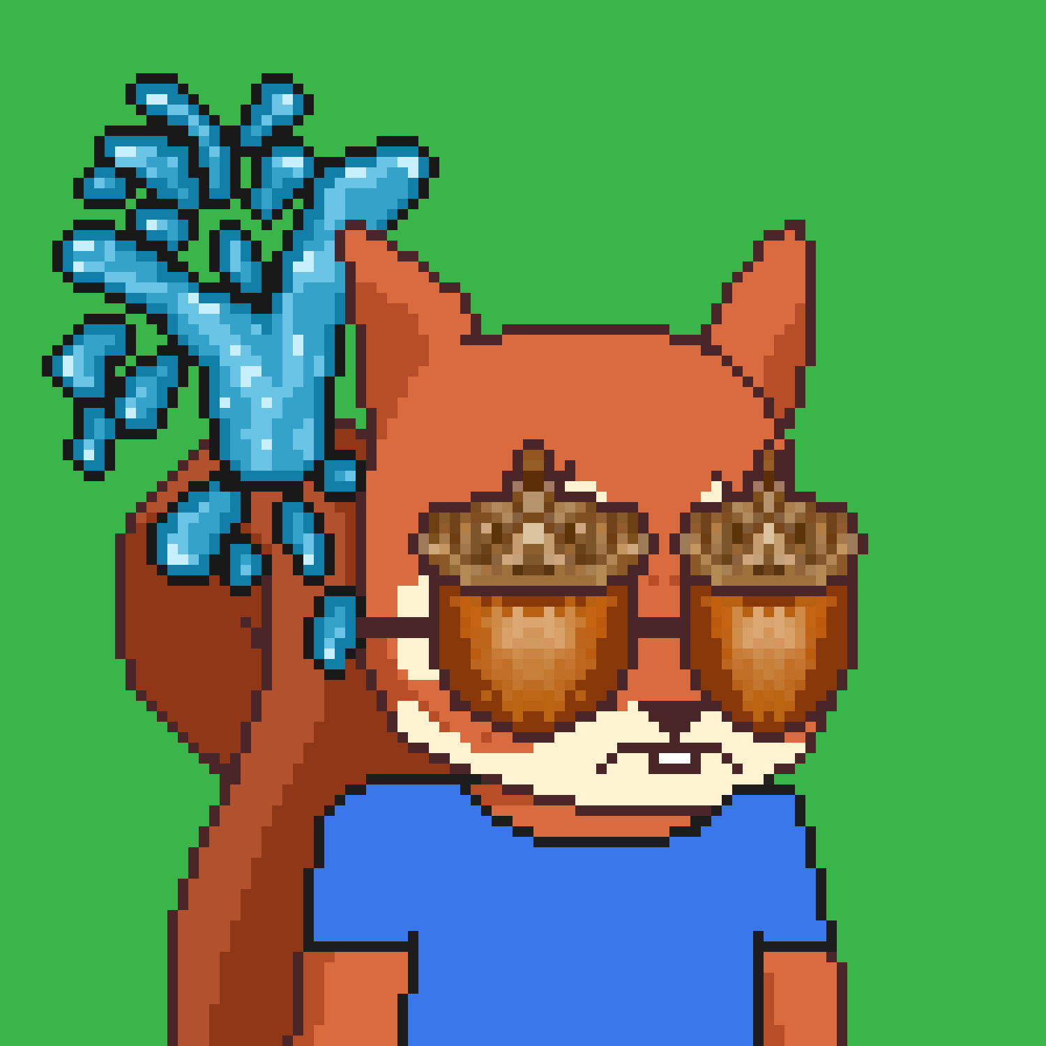 Pixel Squirrels #9619 NFT on Algorand