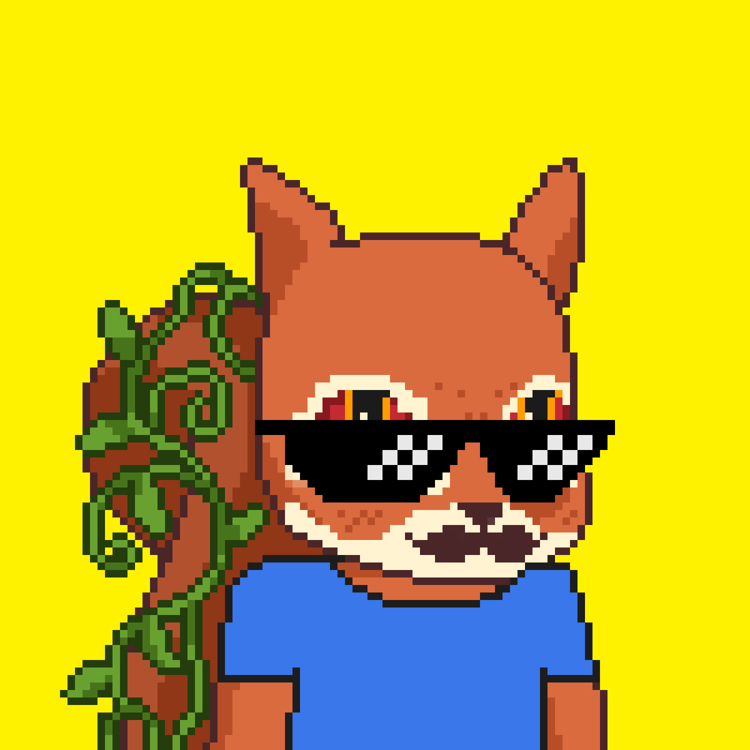 Pixel Squirrels #9620 NFT on Algorand