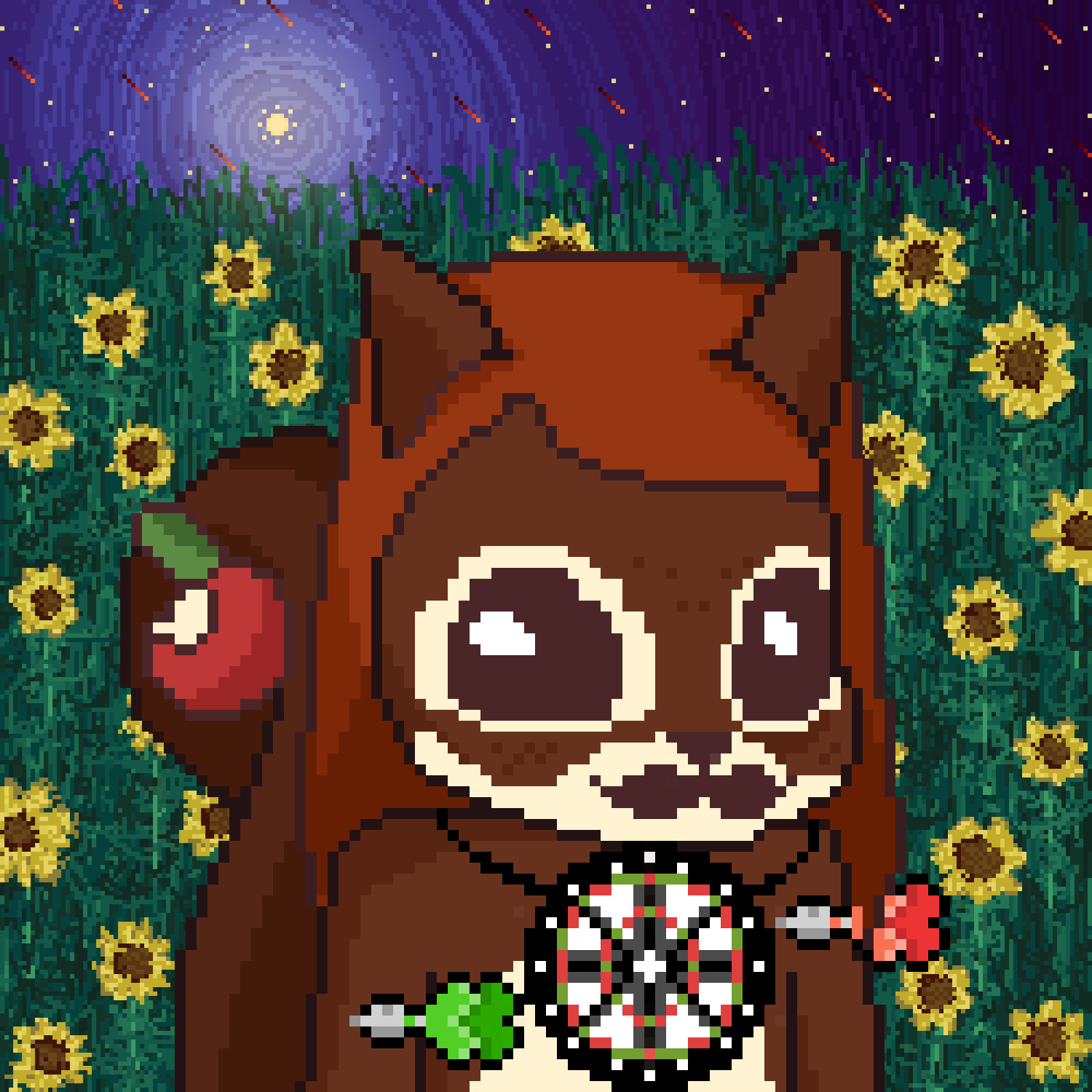 Pixel Squirrels #9623 NFT on Algorand