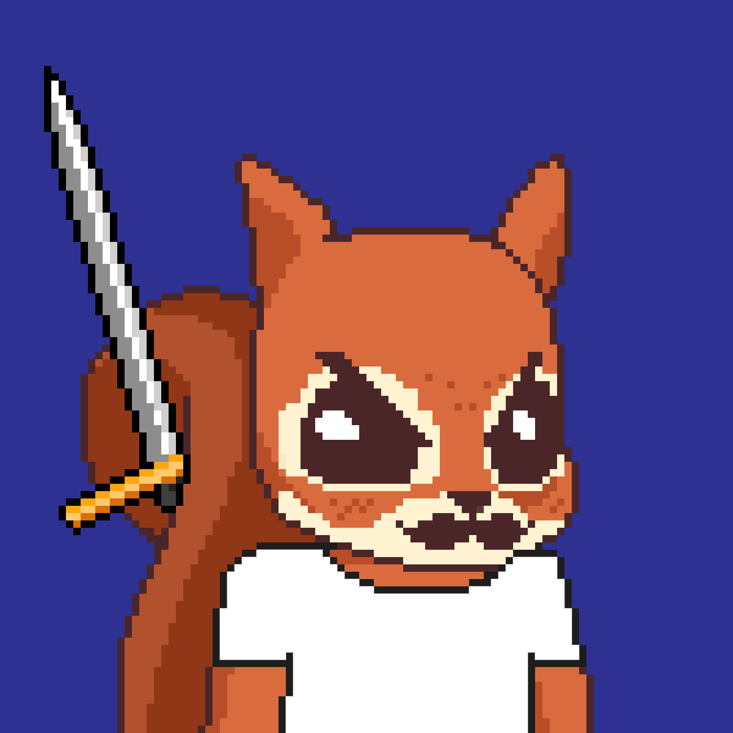 Pixel Squirrels #9625 NFT on Algorand