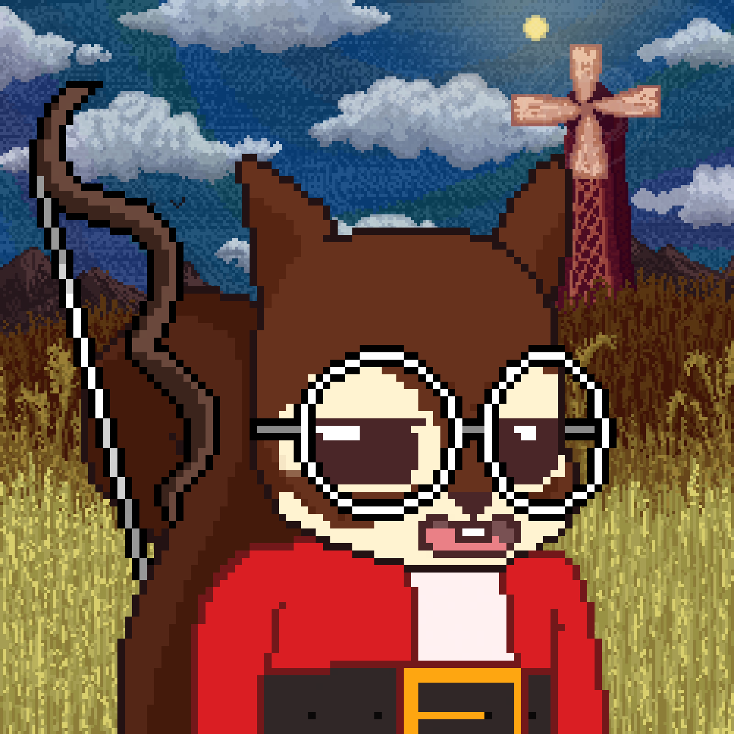 Pixel Squirrels #9626 NFT on Algorand