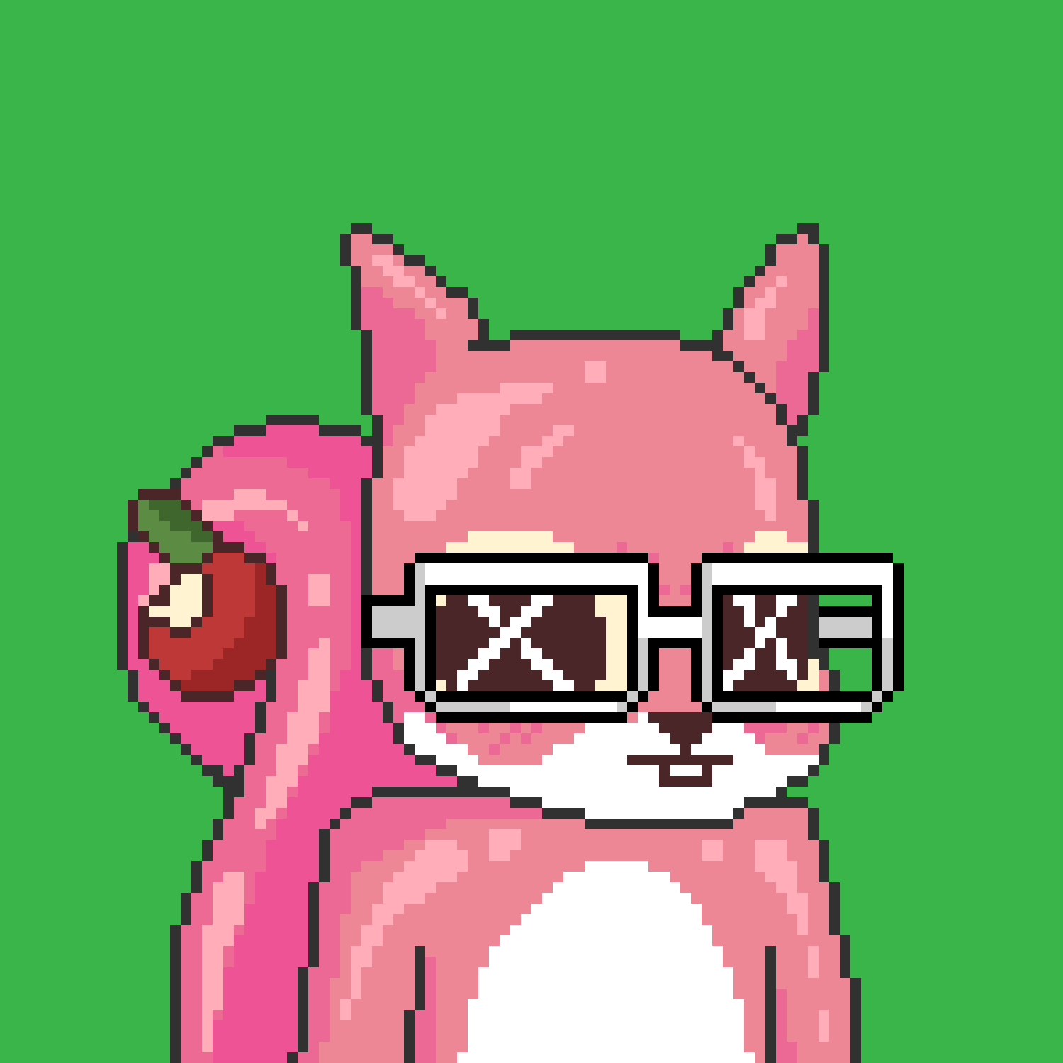 Pixel Squirrels #9643 NFT on Algorand