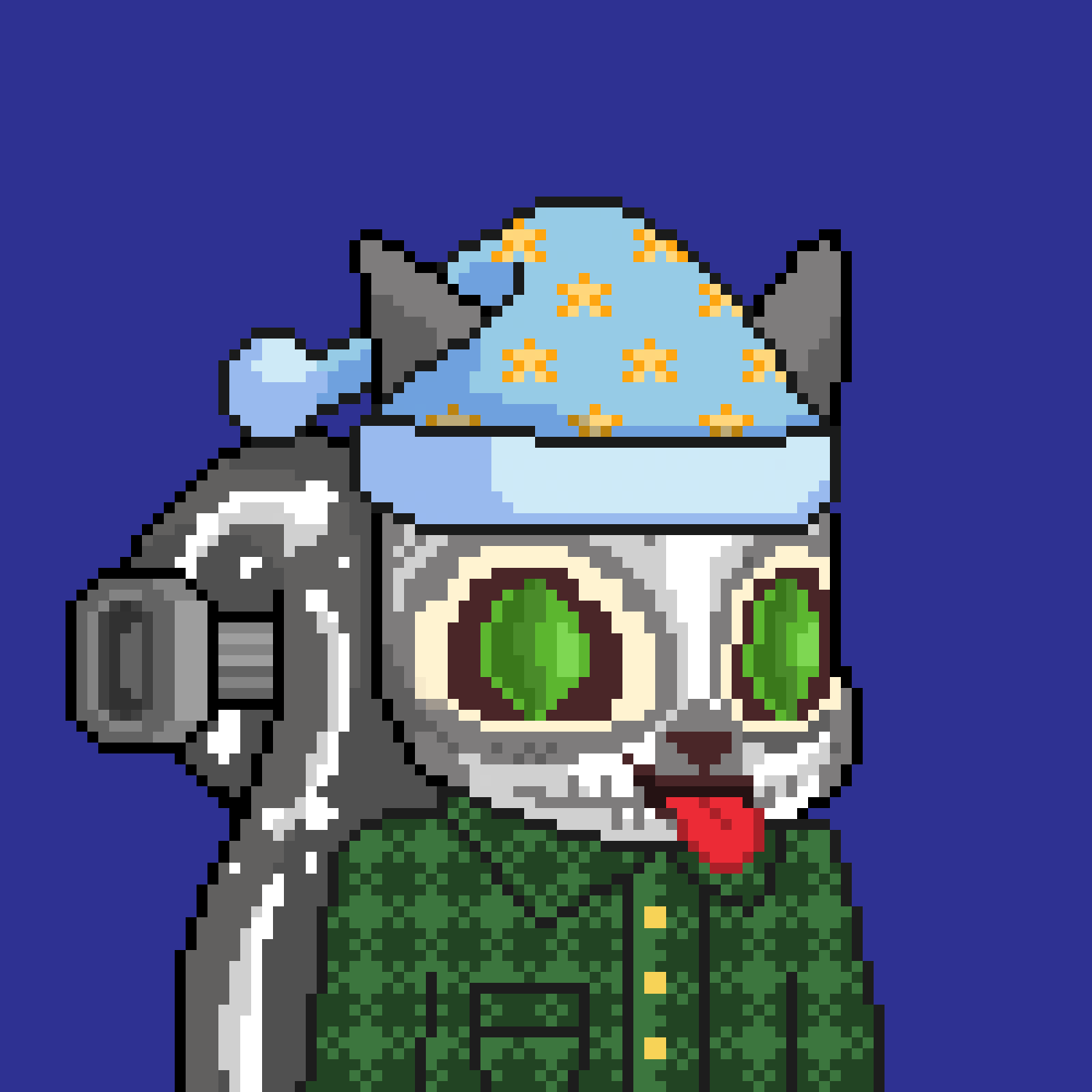 Pixel Squirrels #9644 NFT on Algorand