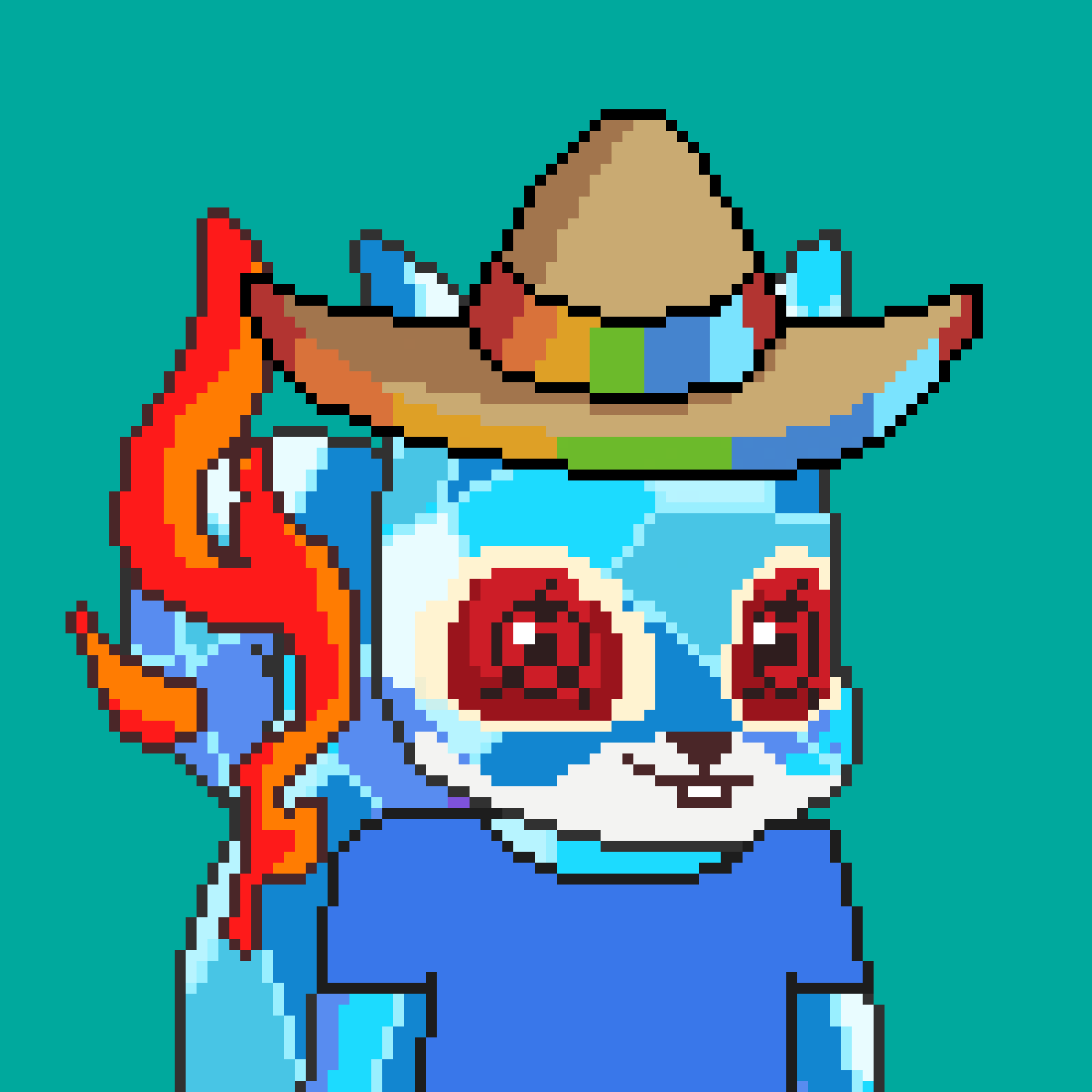 Pixel Squirrels #9646 NFT on Algorand