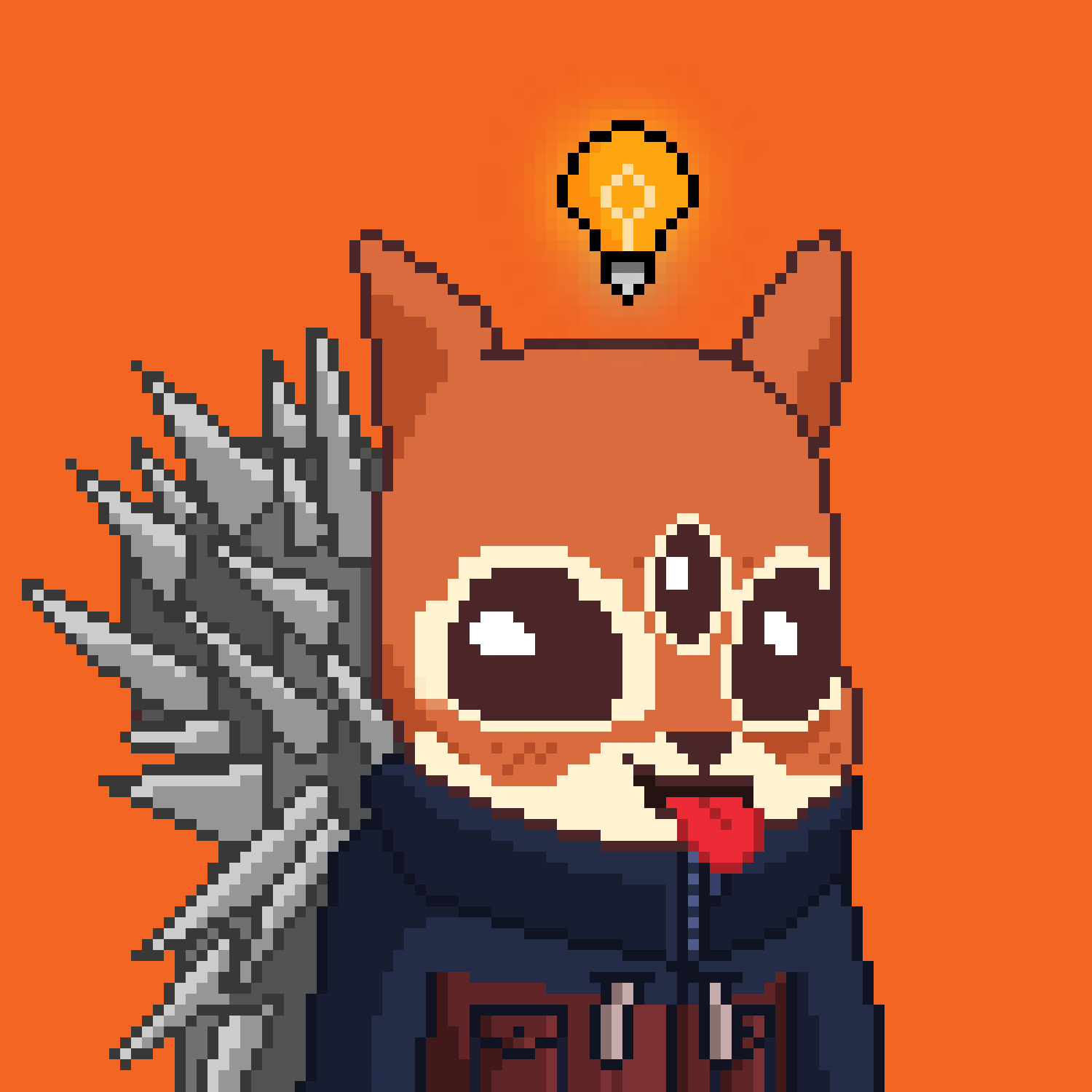 Pixel Squirrels #9648 NFT on Algorand