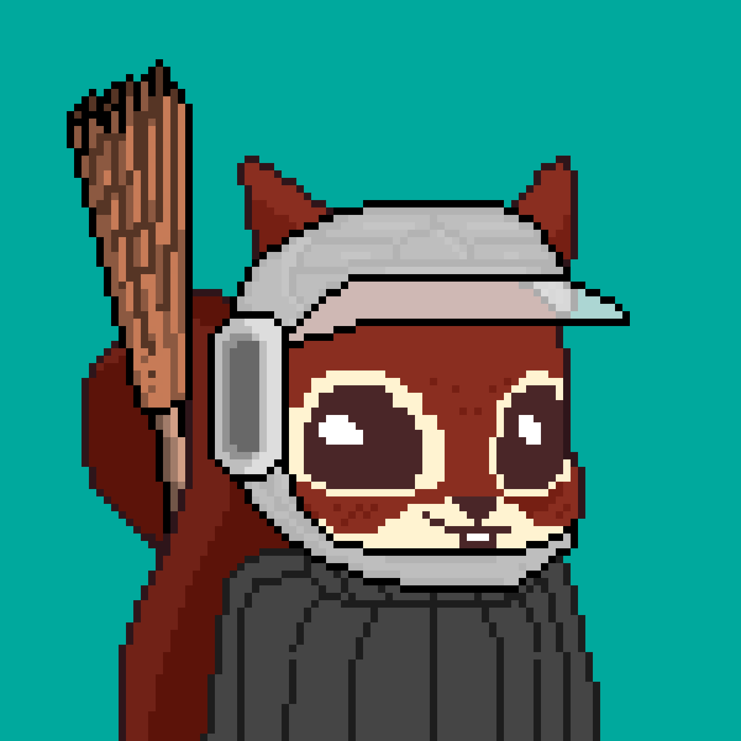 Pixel Squirrels #9681 NFT on Algorand