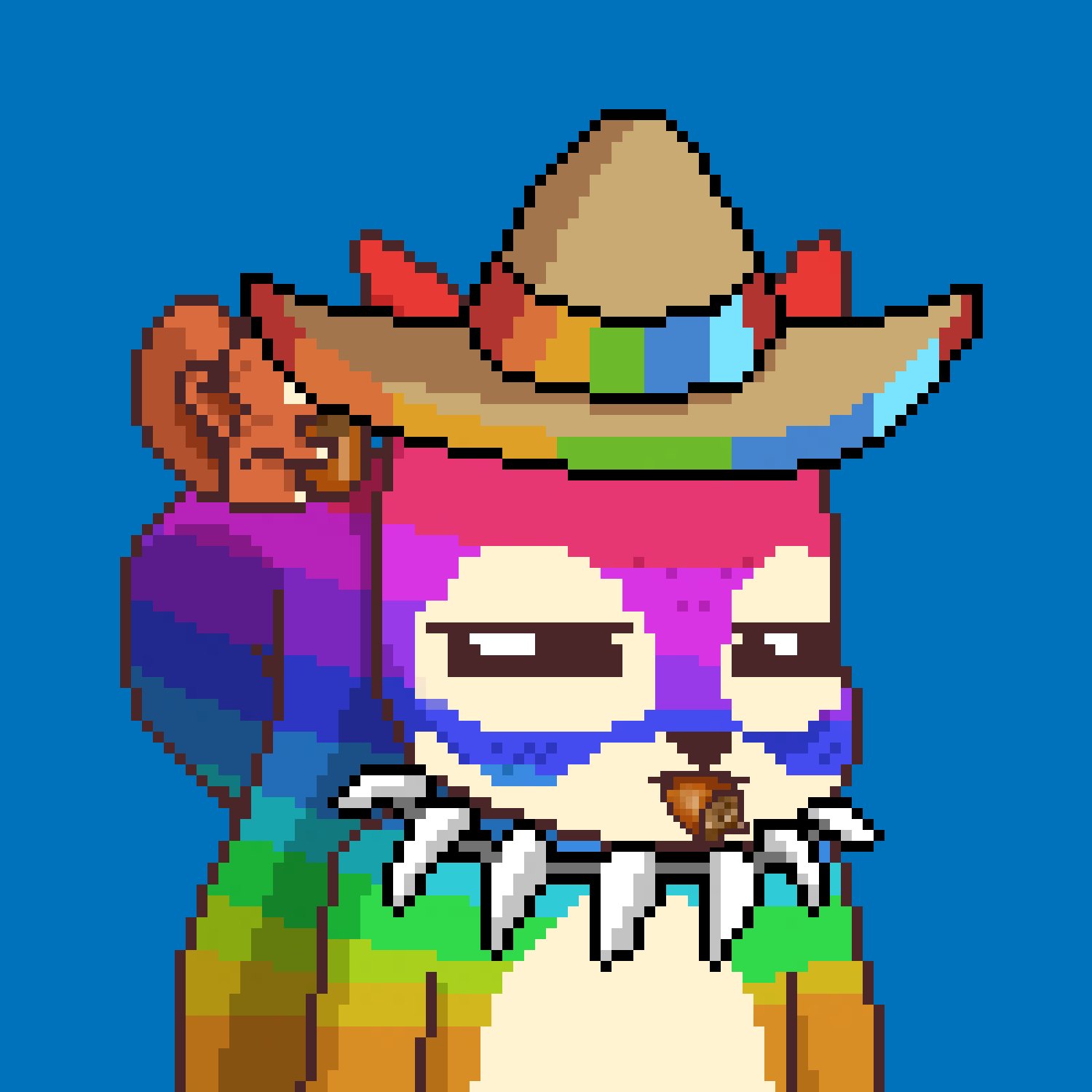 Pixel Squirrels #9683 NFT on Algorand