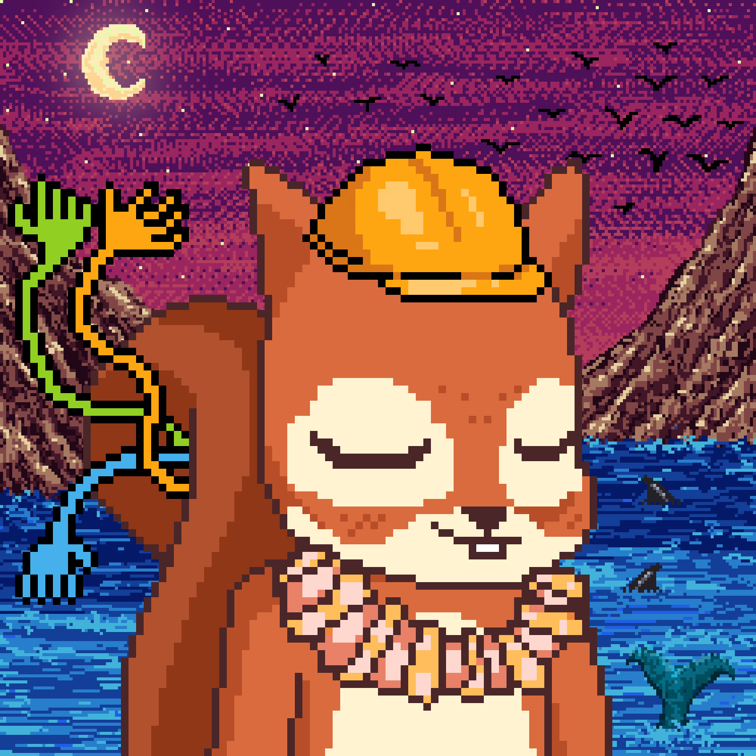 Pixel Squirrels #9684 NFT on Algorand