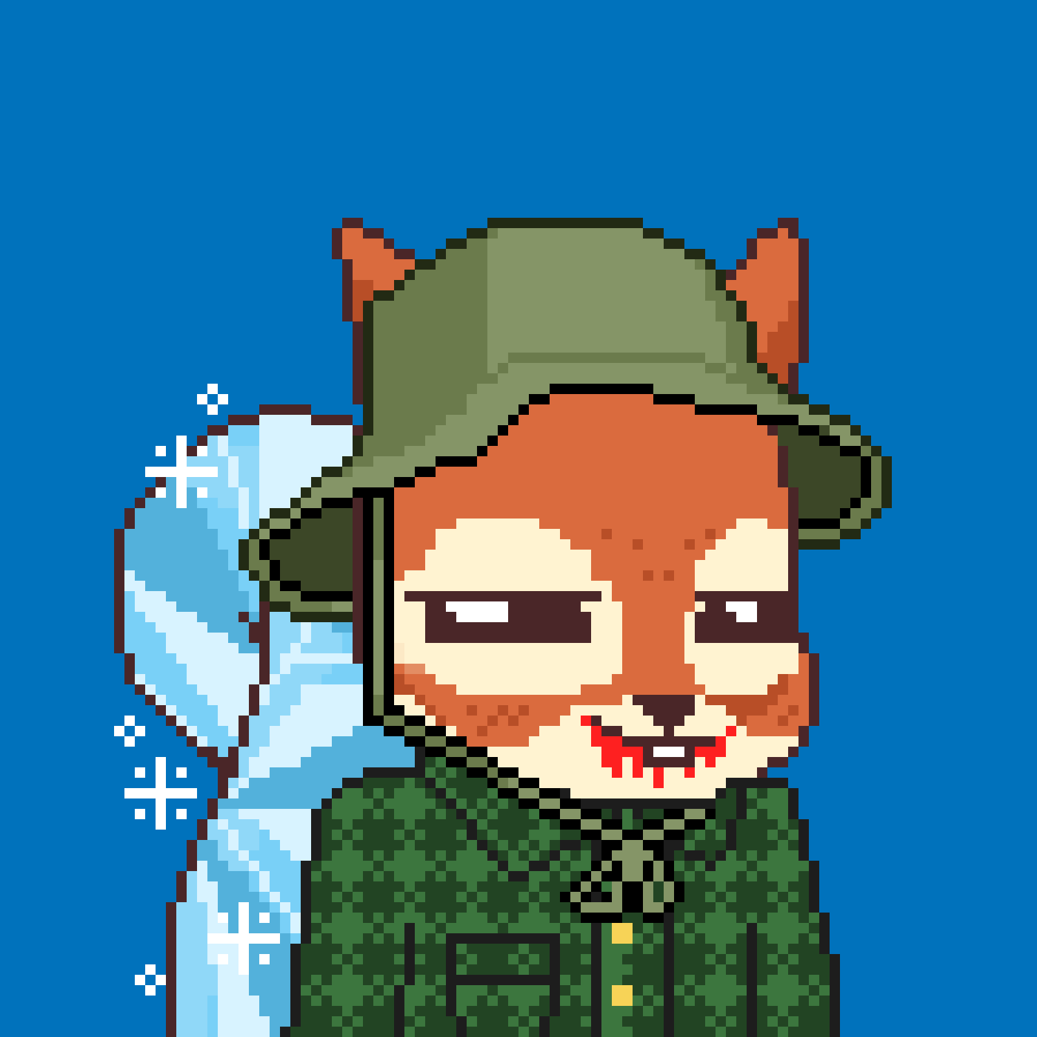 Pixel Squirrels #9686 NFT on Algorand