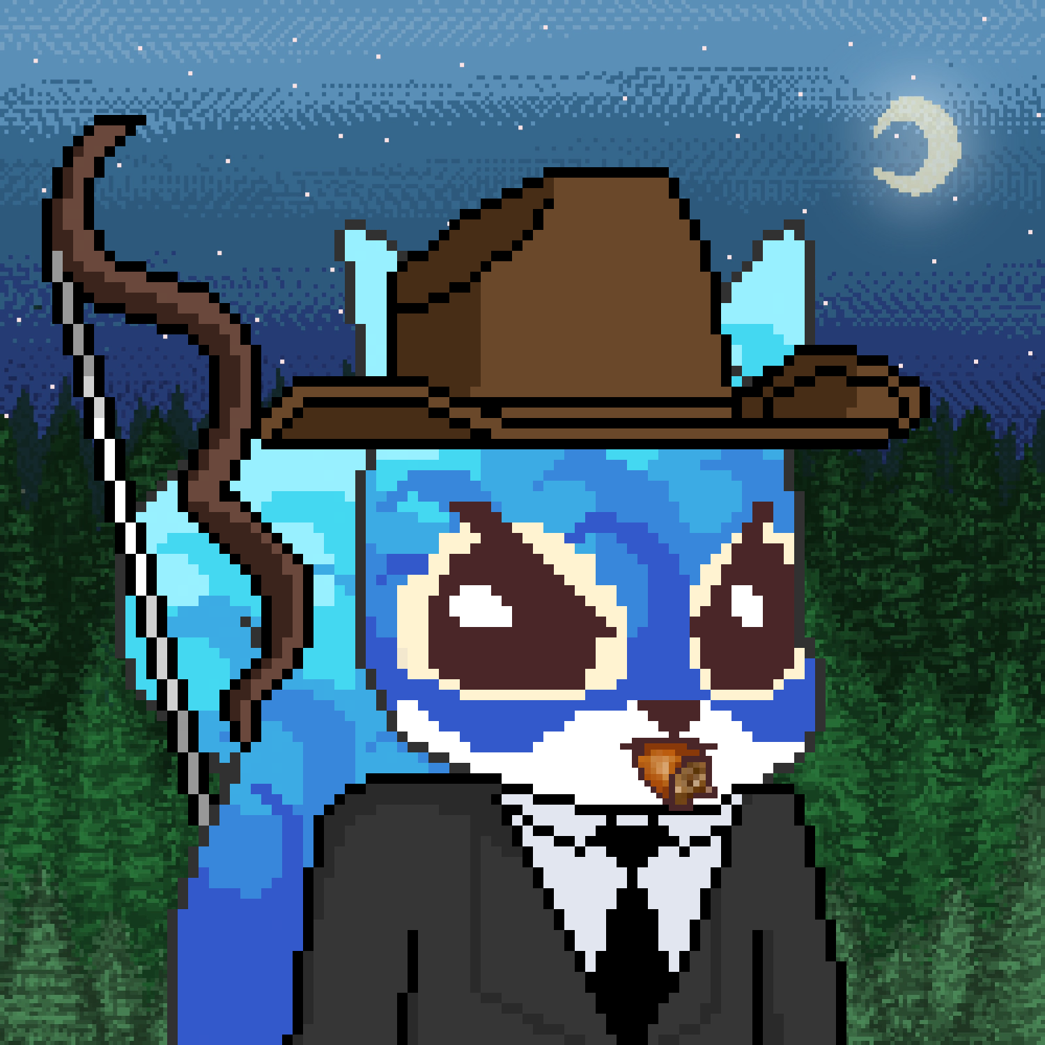 Pixel Squirrels #9689 NFT on Algorand