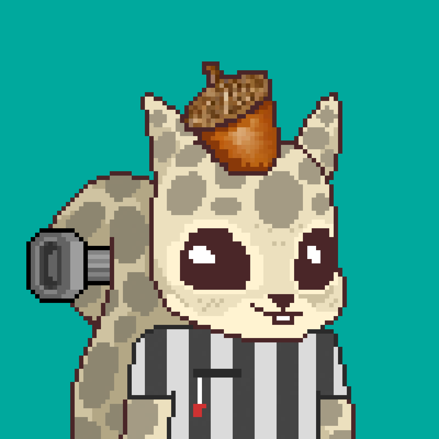 Pixel Squirrels #9729 NFT on Algorand