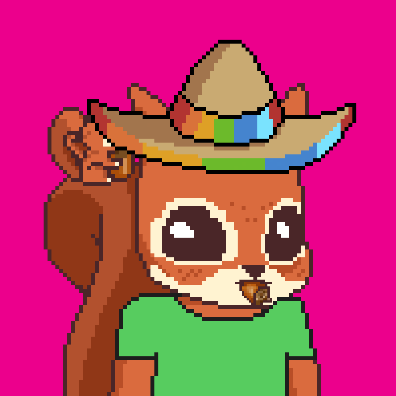 Pixel Squirrels #973 NFT on Algorand