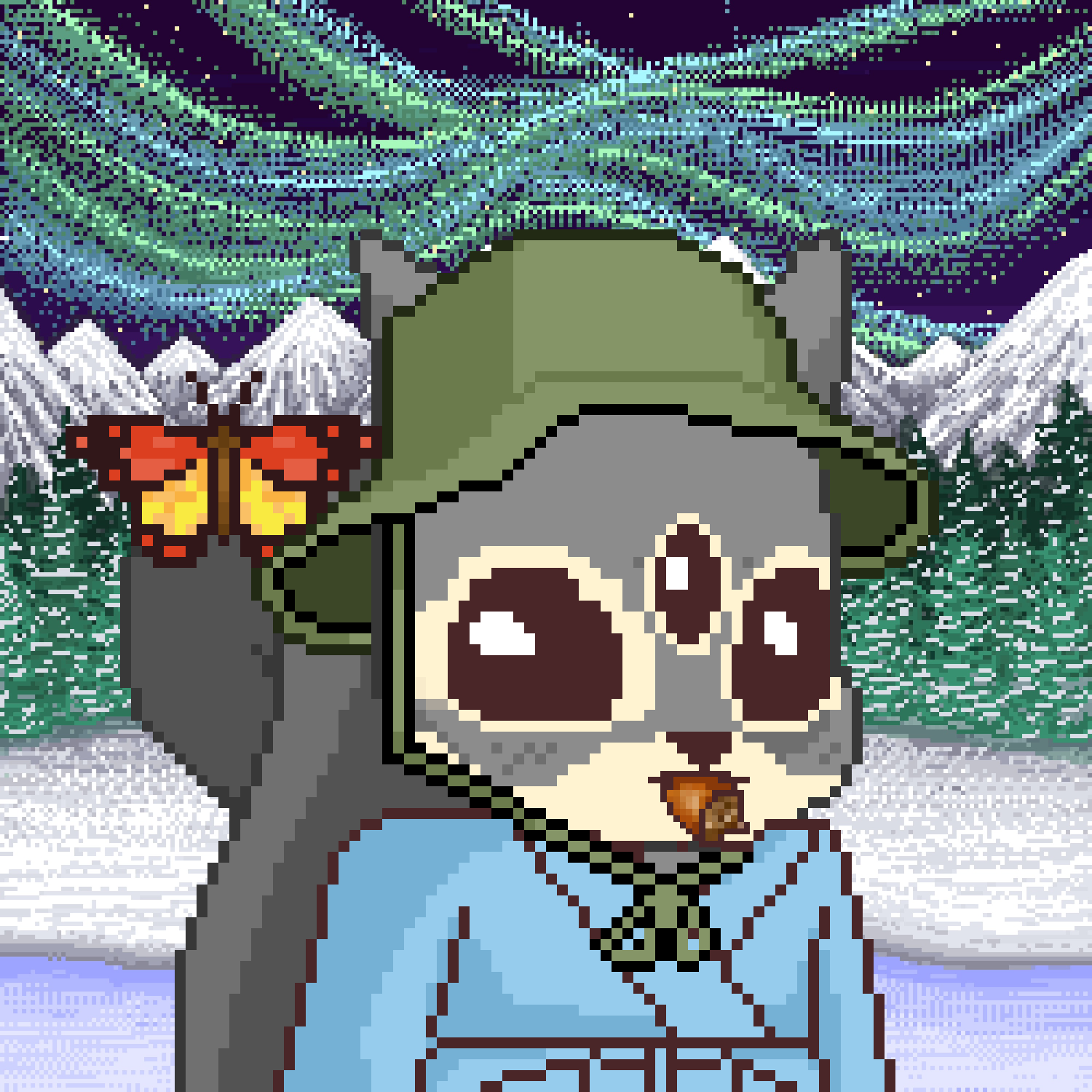 Pixel Squirrels #9739 NFT on Algorand