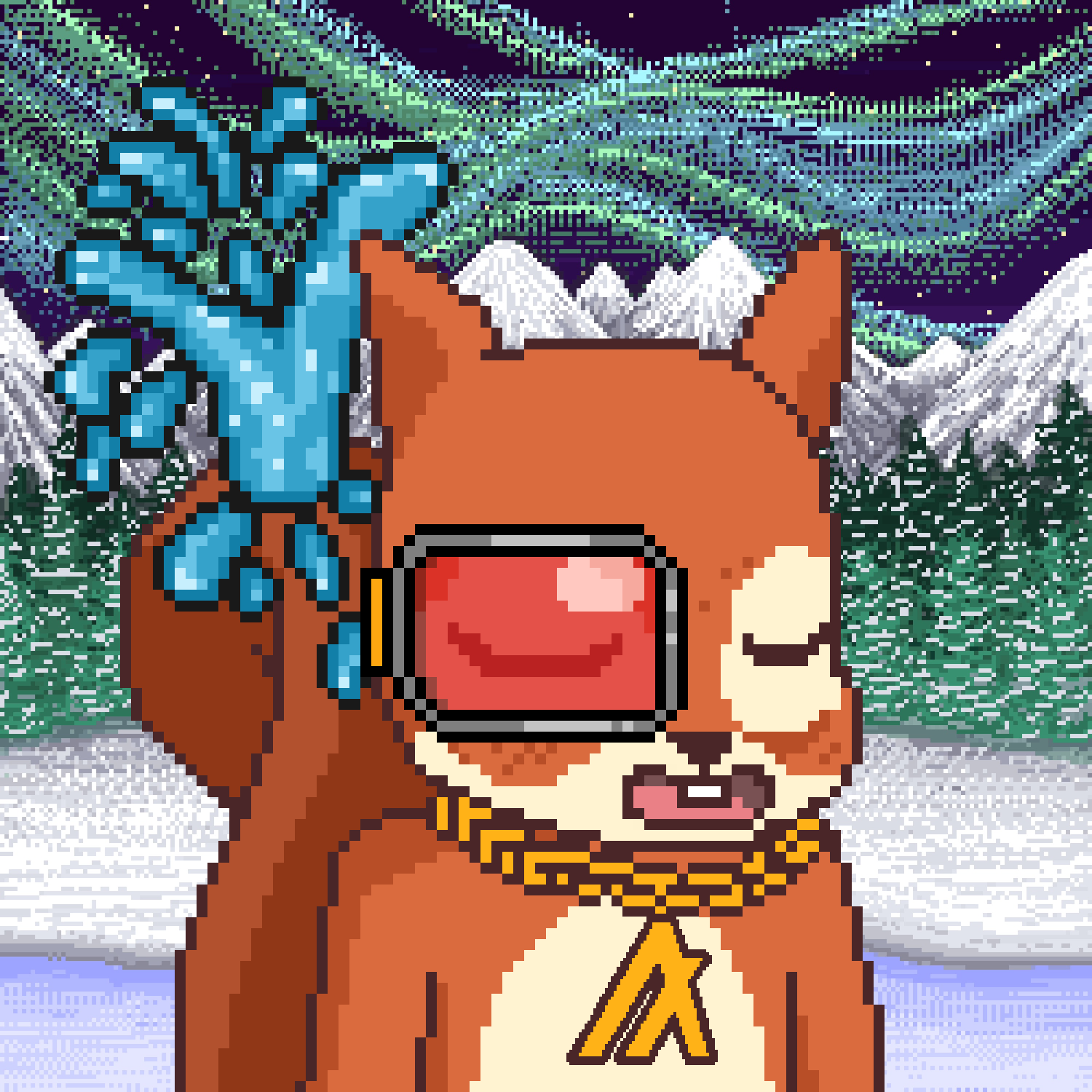 Pixel Squirrels #9742 NFT on Algorand