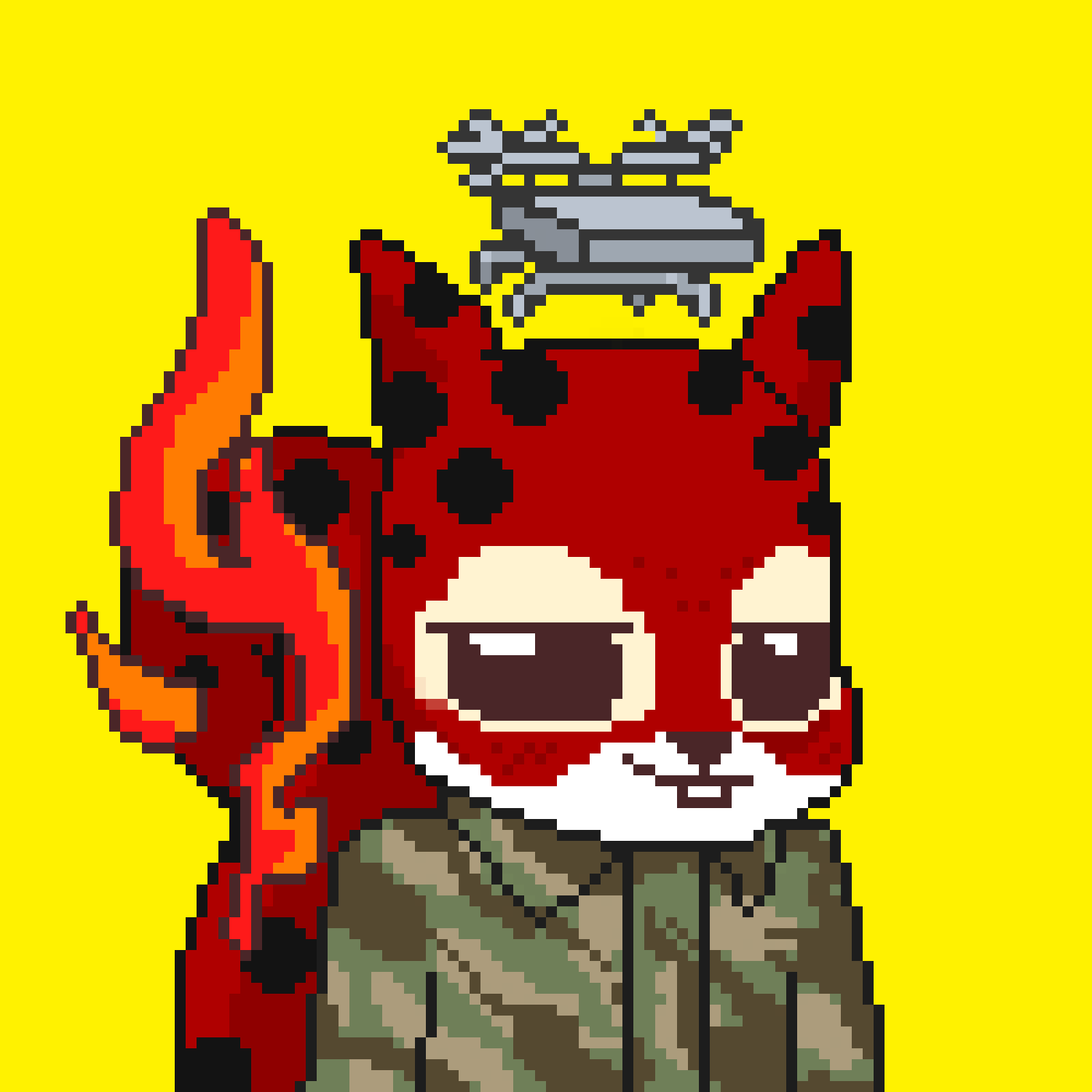 Pixel Squirrels #9748 NFT on Algorand