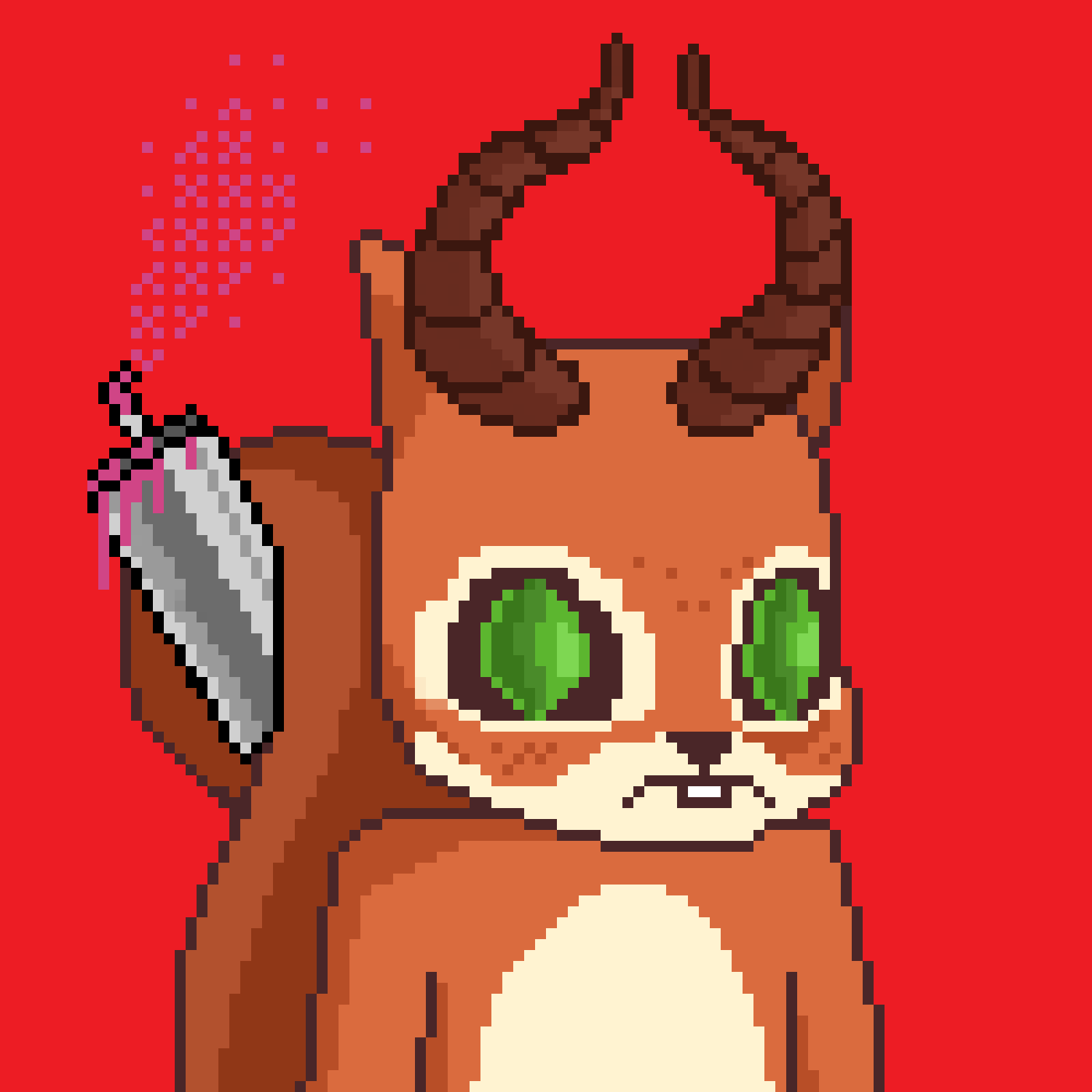 Pixel Squirrels #9775 NFT on Algorand