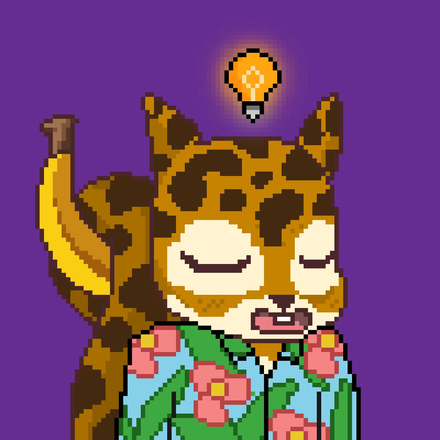 Pixel Squirrels #9869 NFT on Algorand