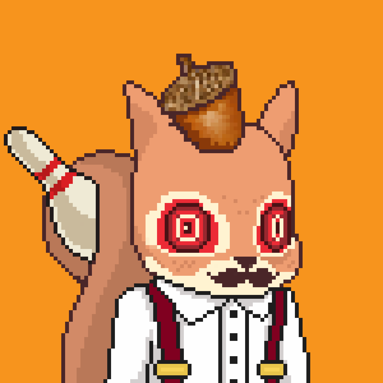 Pixel Squirrels #9879 NFT on Algorand