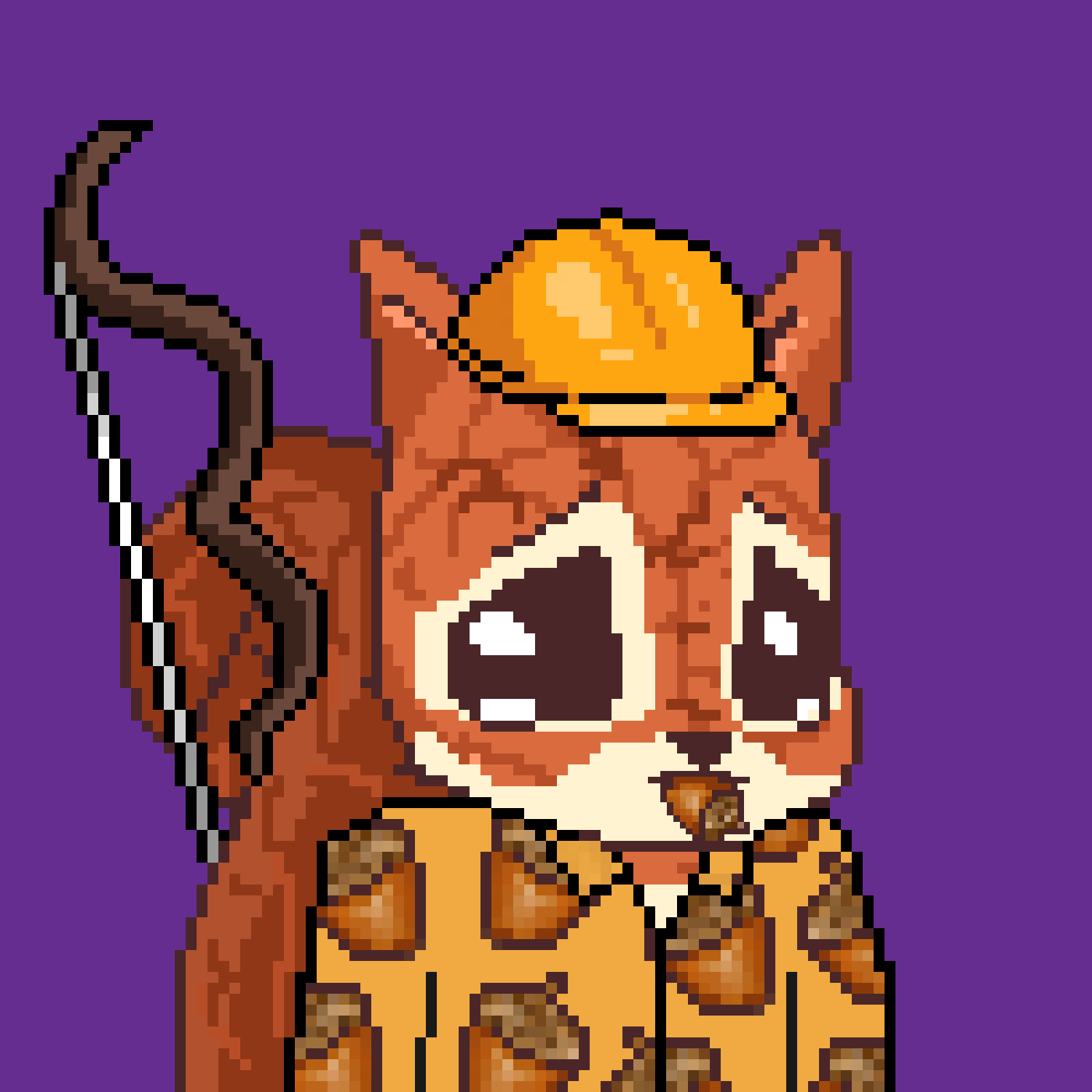 Pixel Squirrels #990 NFT on Algorand