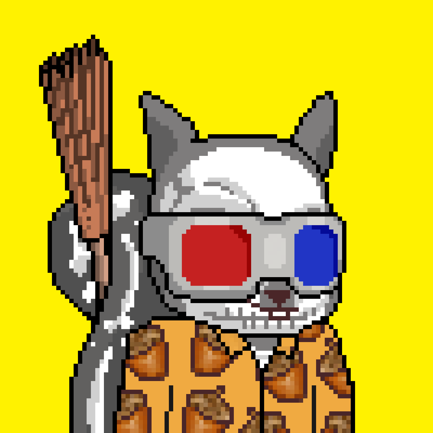 Pixel Squirrels #9926 NFT on Algorand