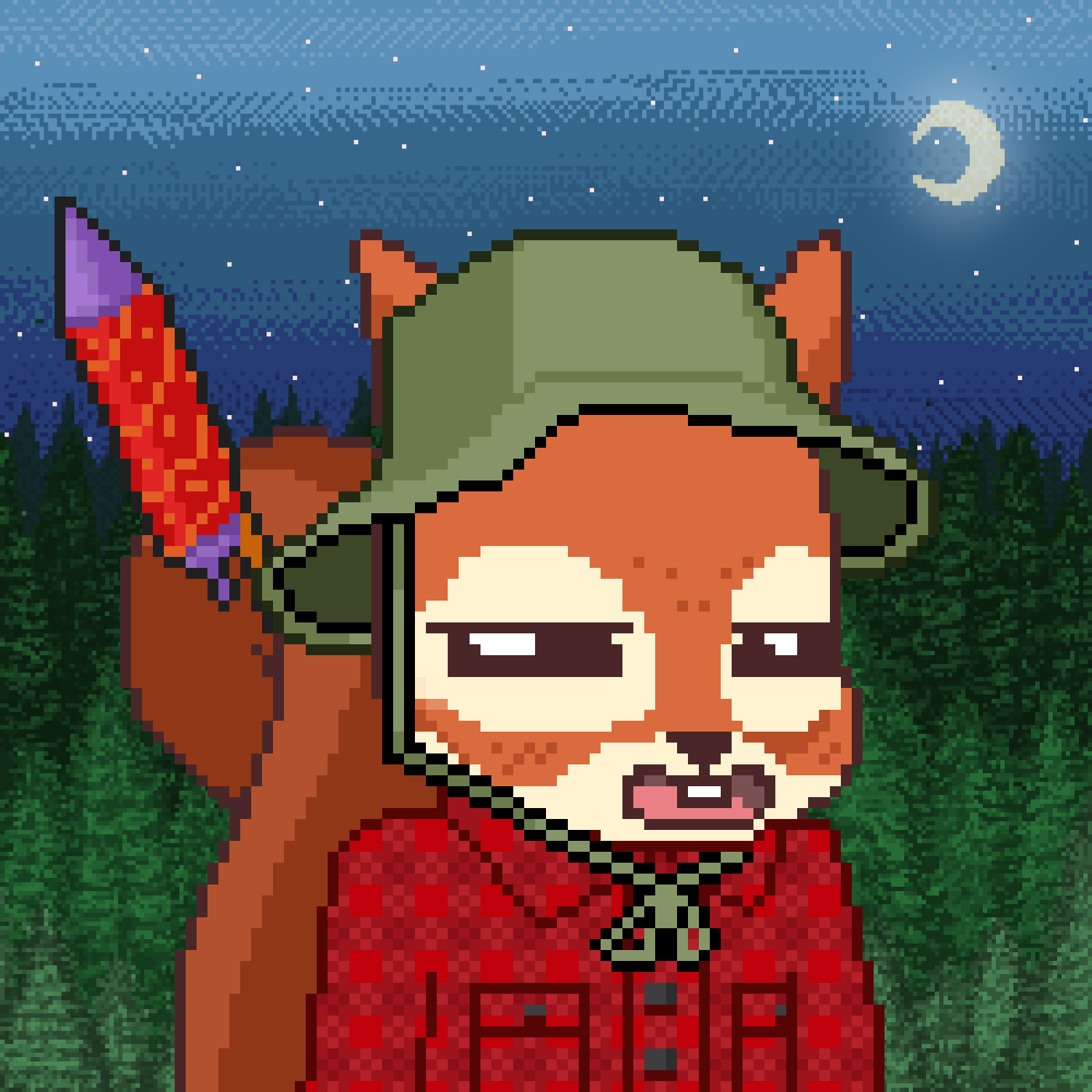 Pixel Squirrels #9936 NFT on Algorand