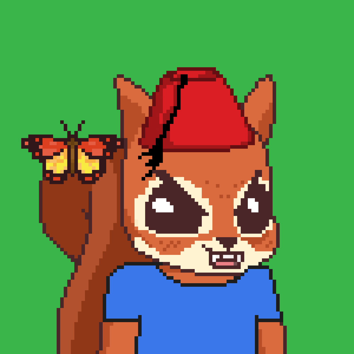 Pixel Squirrels #998 NFT on Algorand