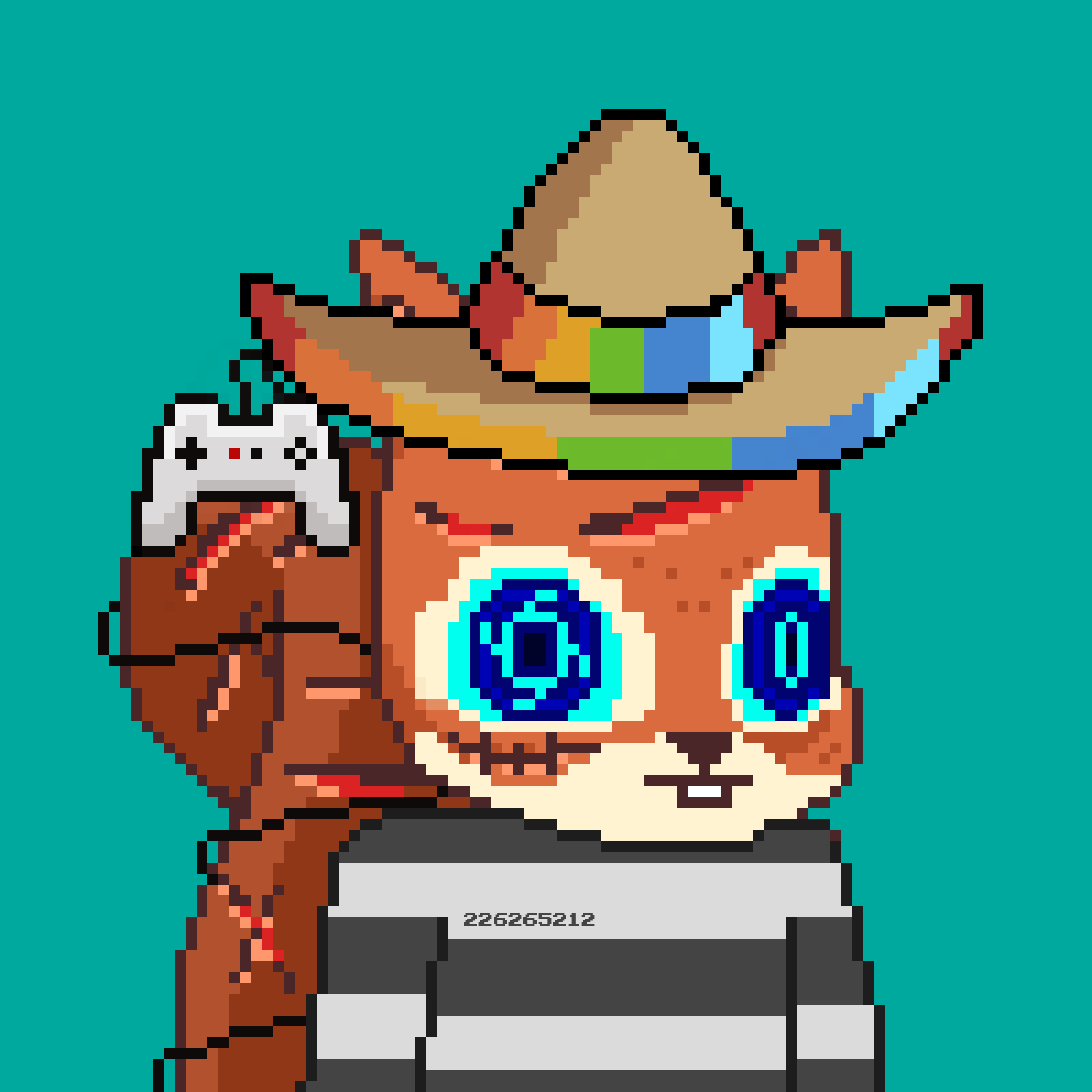 Pixel Squirrels #999 NFT on Algorand