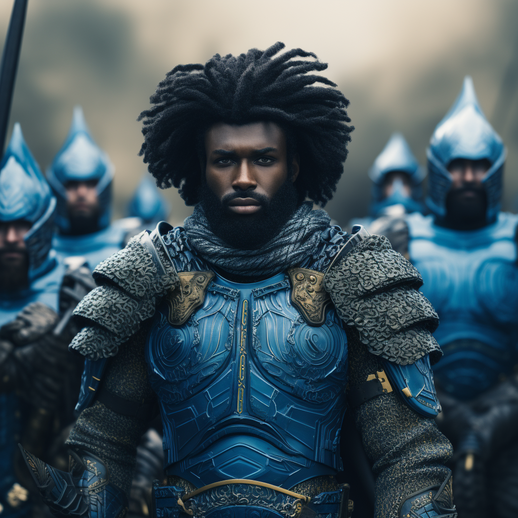 AFRO WARS 49- Lord Azlan Azora NFT on Algorand