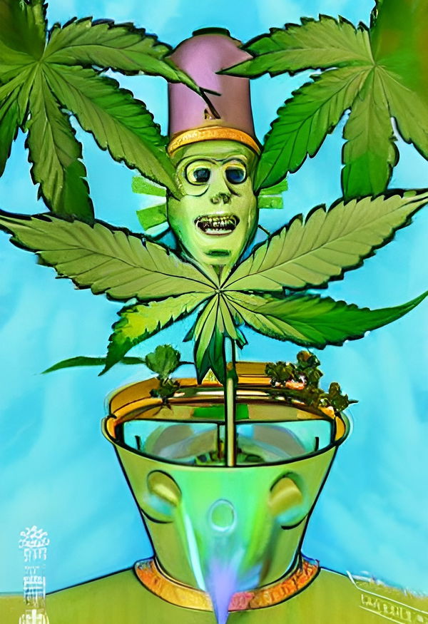 An image of AI Pothead #83