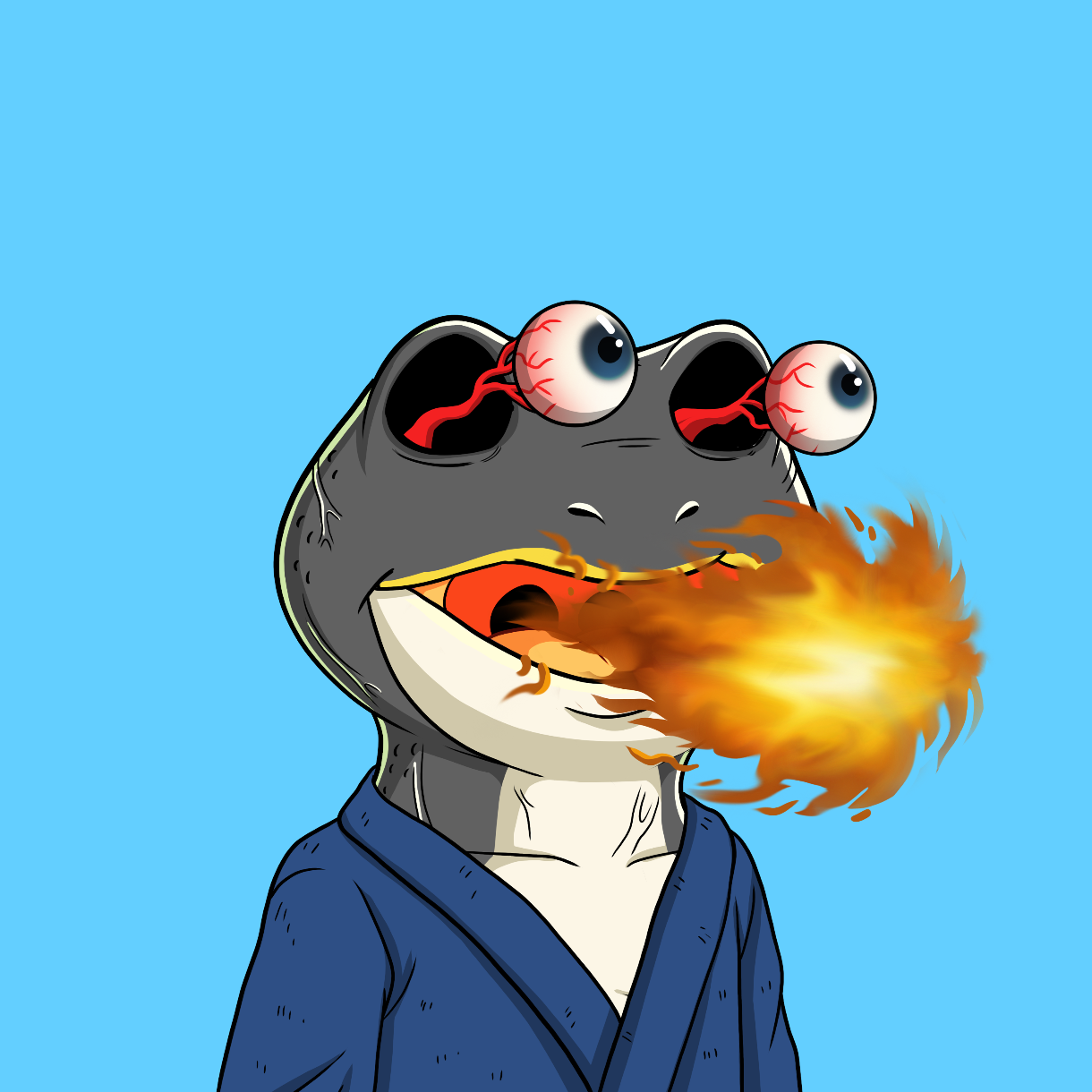 Fearless Frogs 790 NFT on Algorand