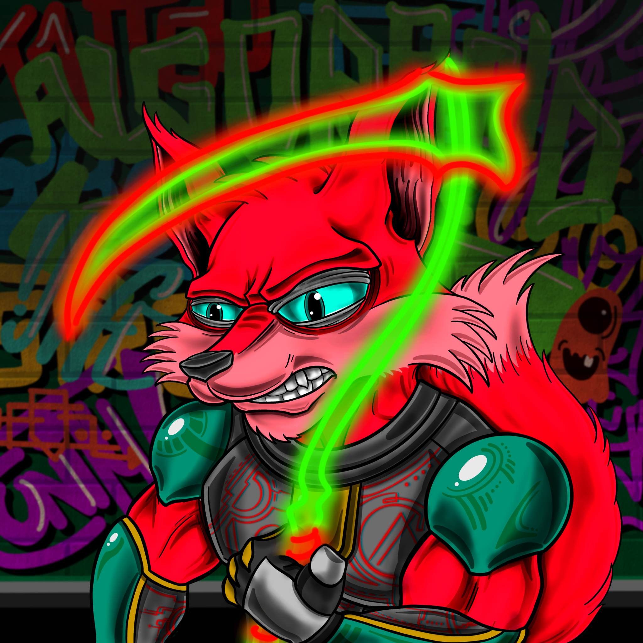 AlgoFoxCREW #469 NFT on Algorand