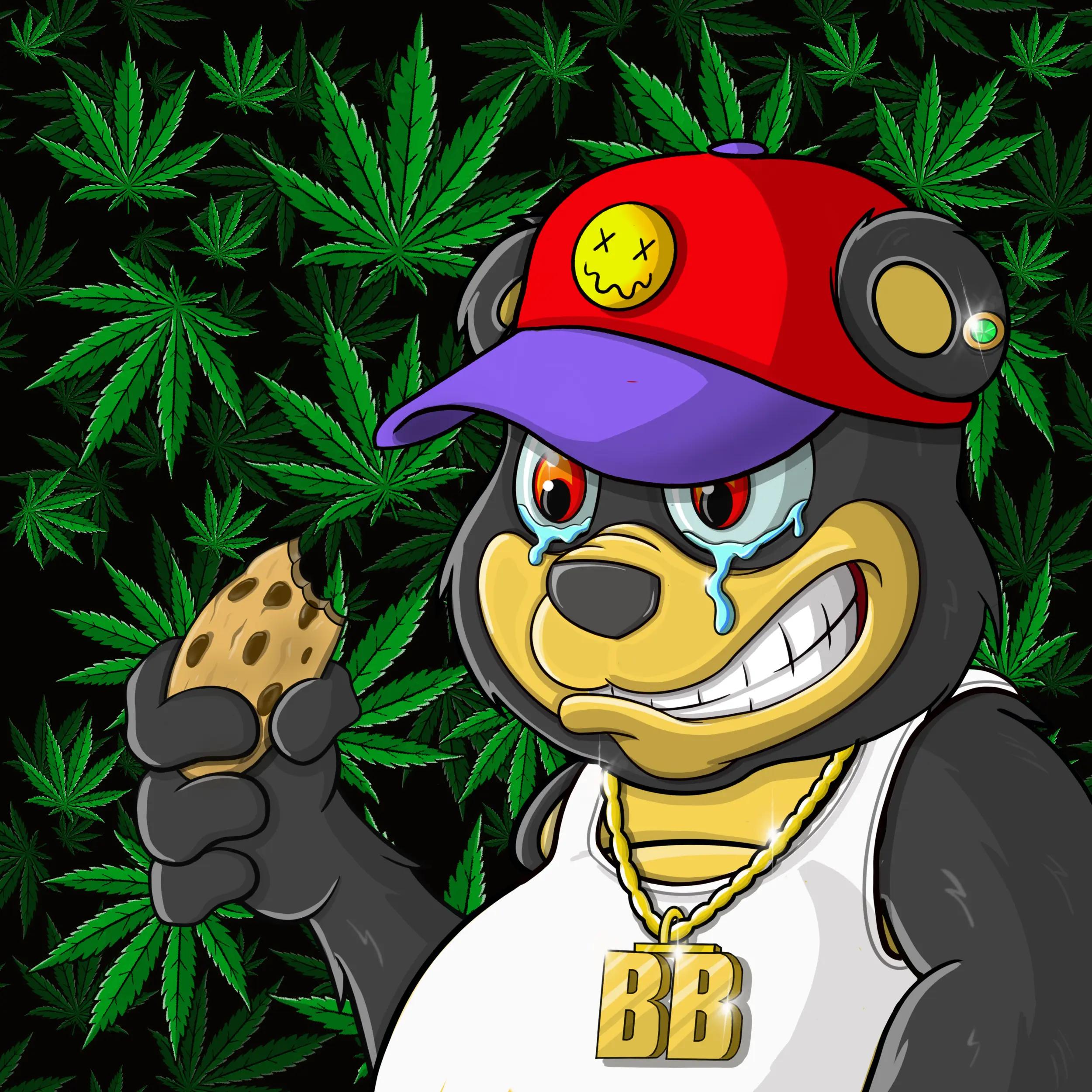 Burnin Bears #1765 NFT on Algorand